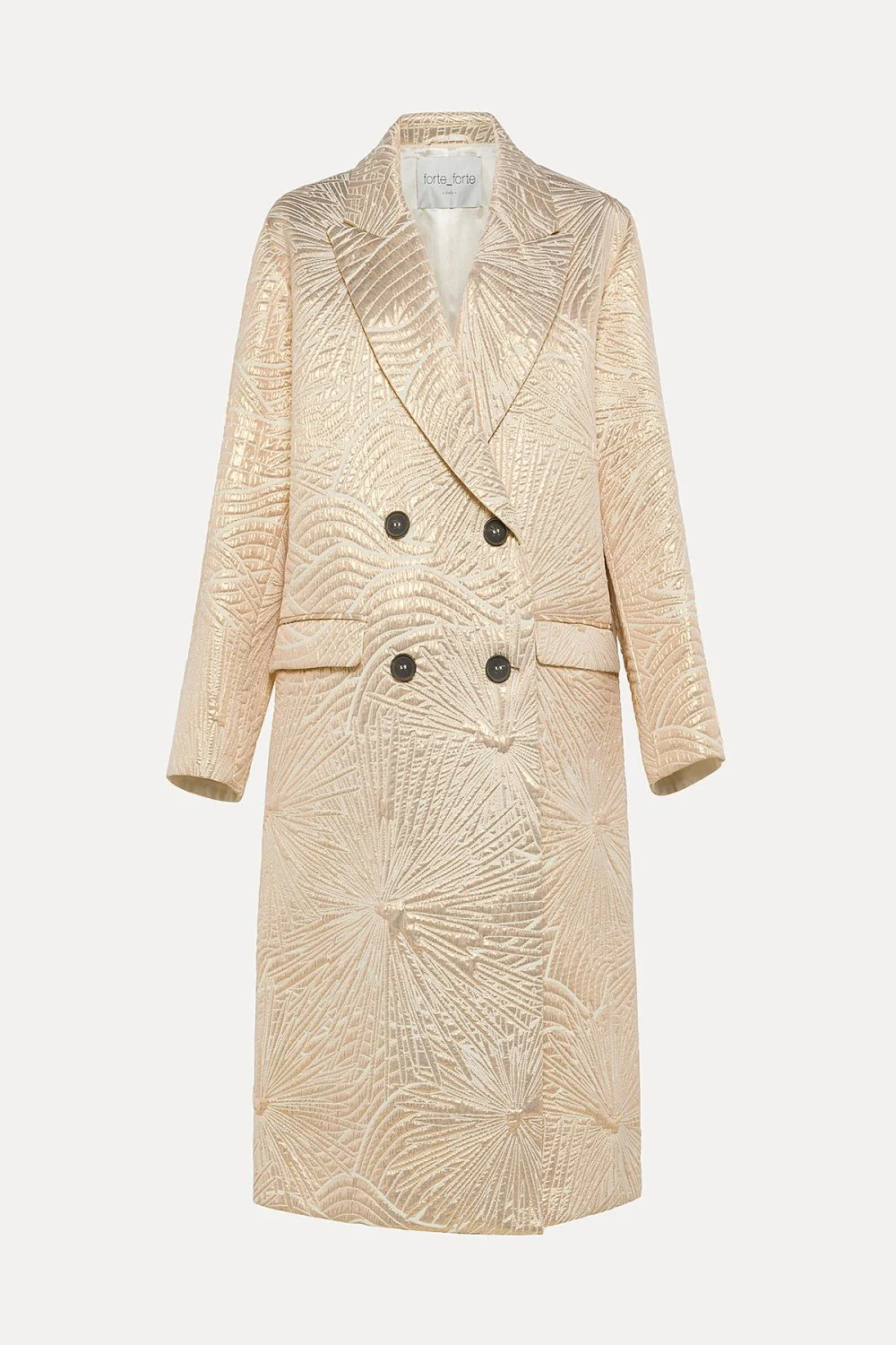 Golden Sunrise Jacquard Coat (Final Sale) - Image 2