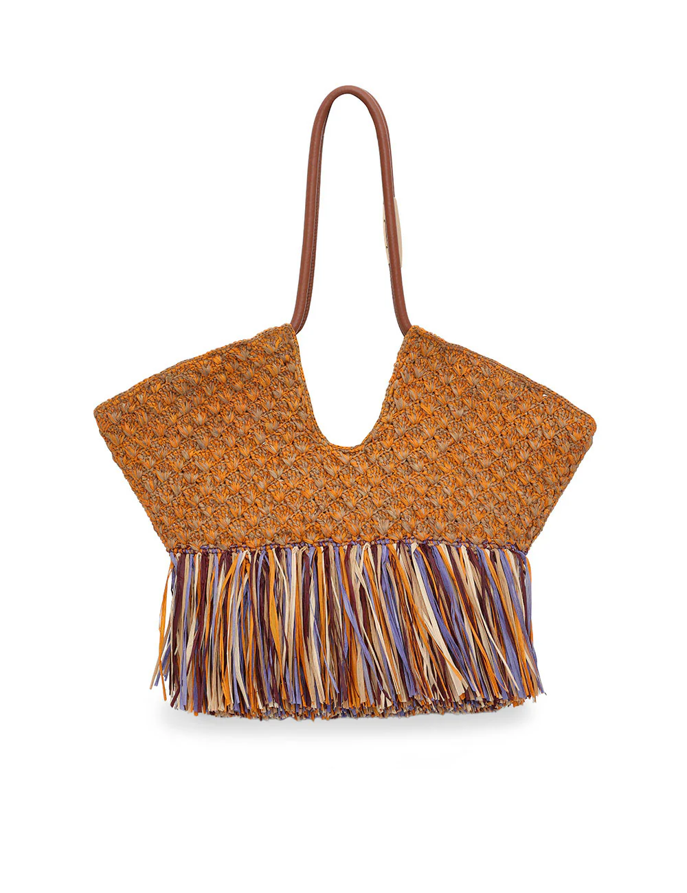 Goldentime Medium Fringe Tote - Image 3