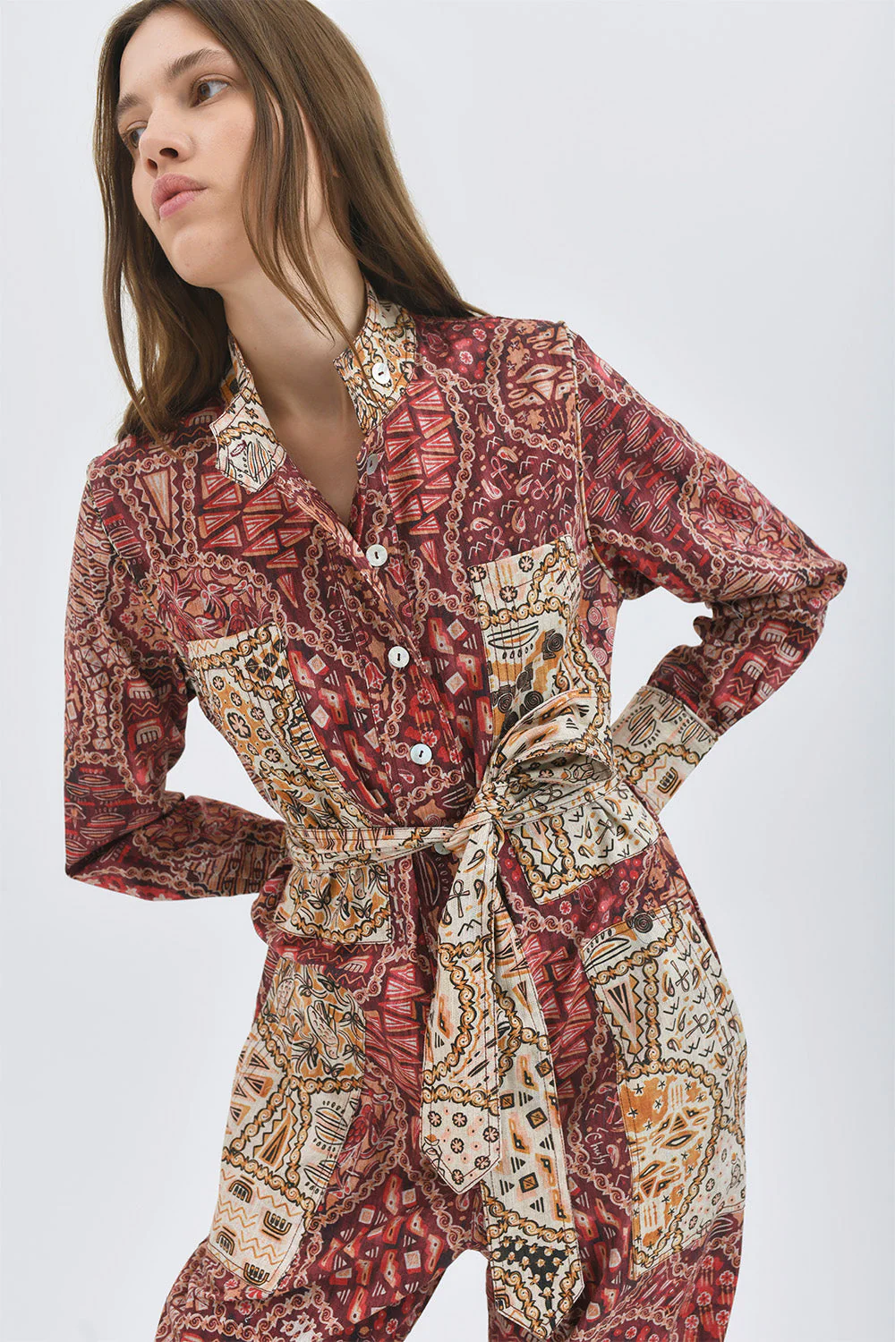 Gregory Cairo Red Jumpsuit (Final Sale) - Image 2