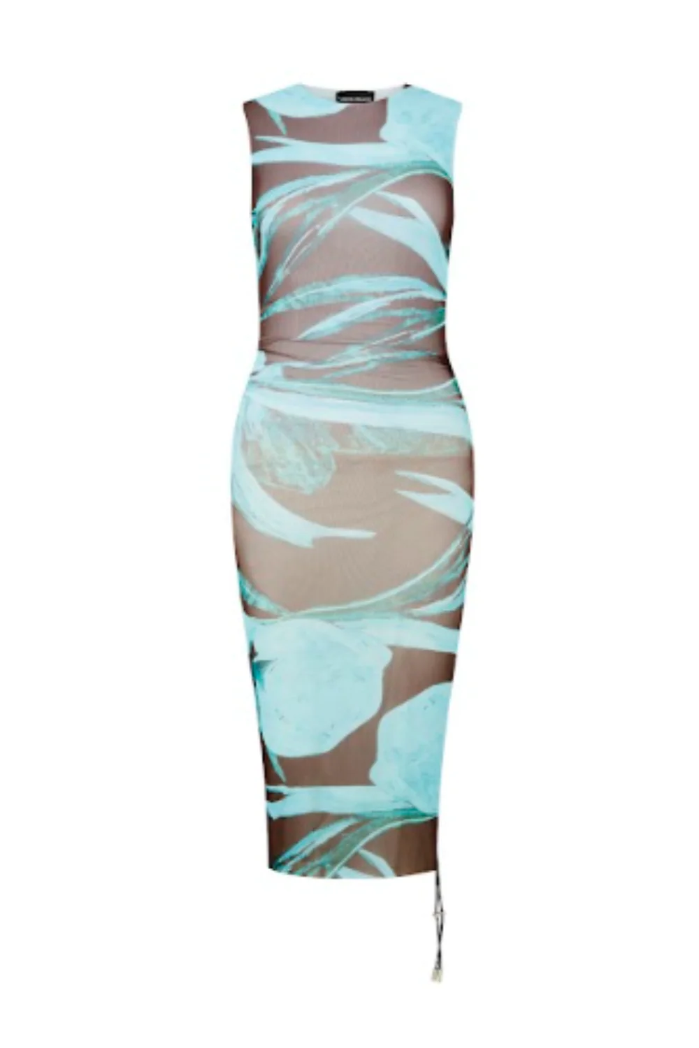 Heatwave Dress Turquoise Flower (Final Sale) - Image 3