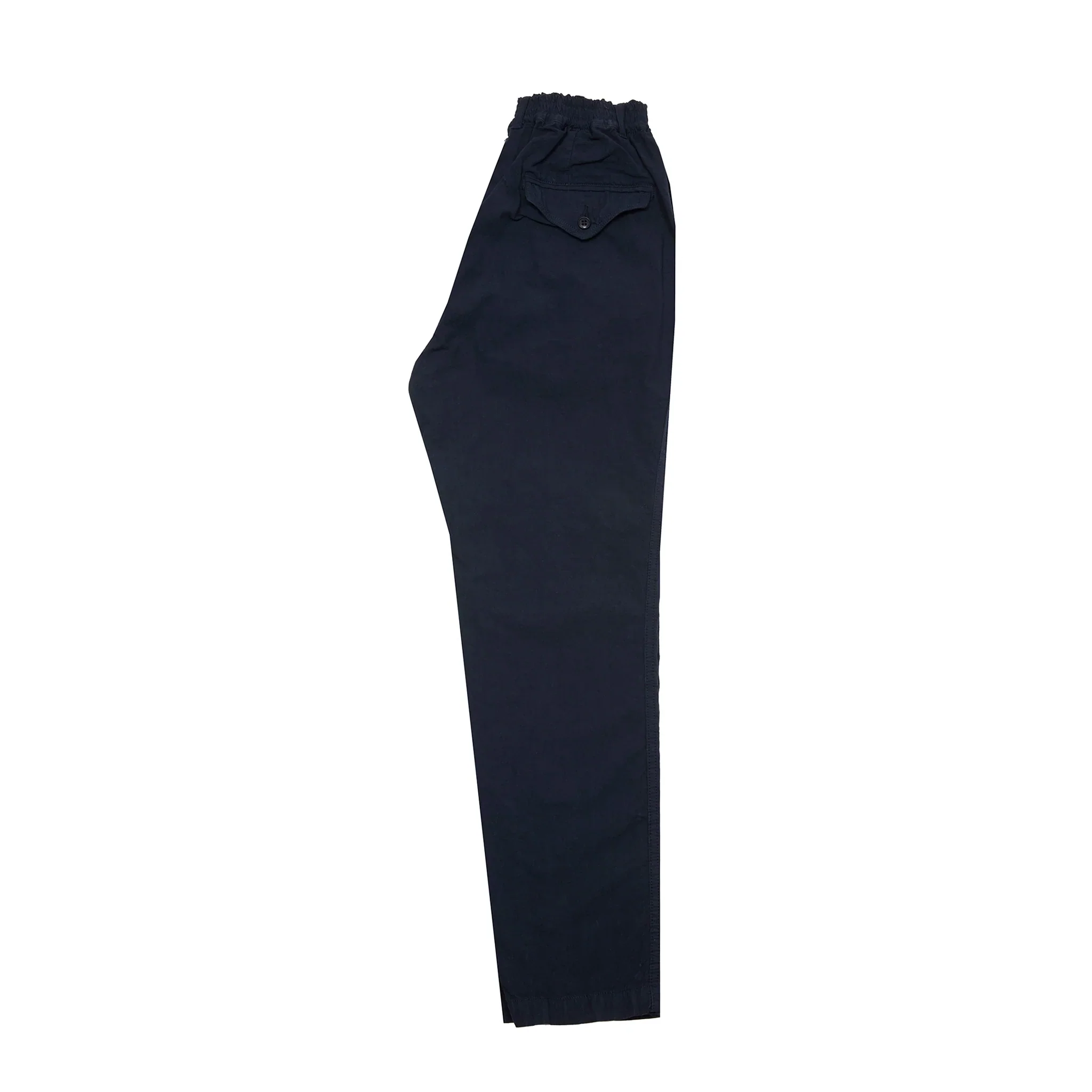 High Density Cotton Hemp Tapered Pants Navy (Final Sale) - Image 3