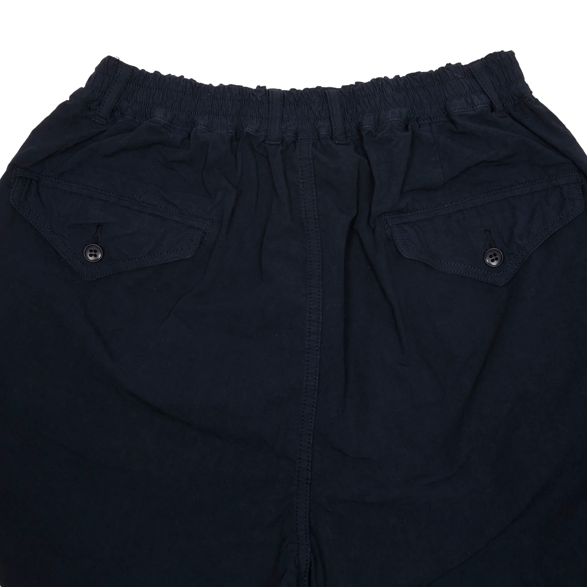High Density Cotton Hemp Tapered Pants Navy (Final Sale) - Image 4