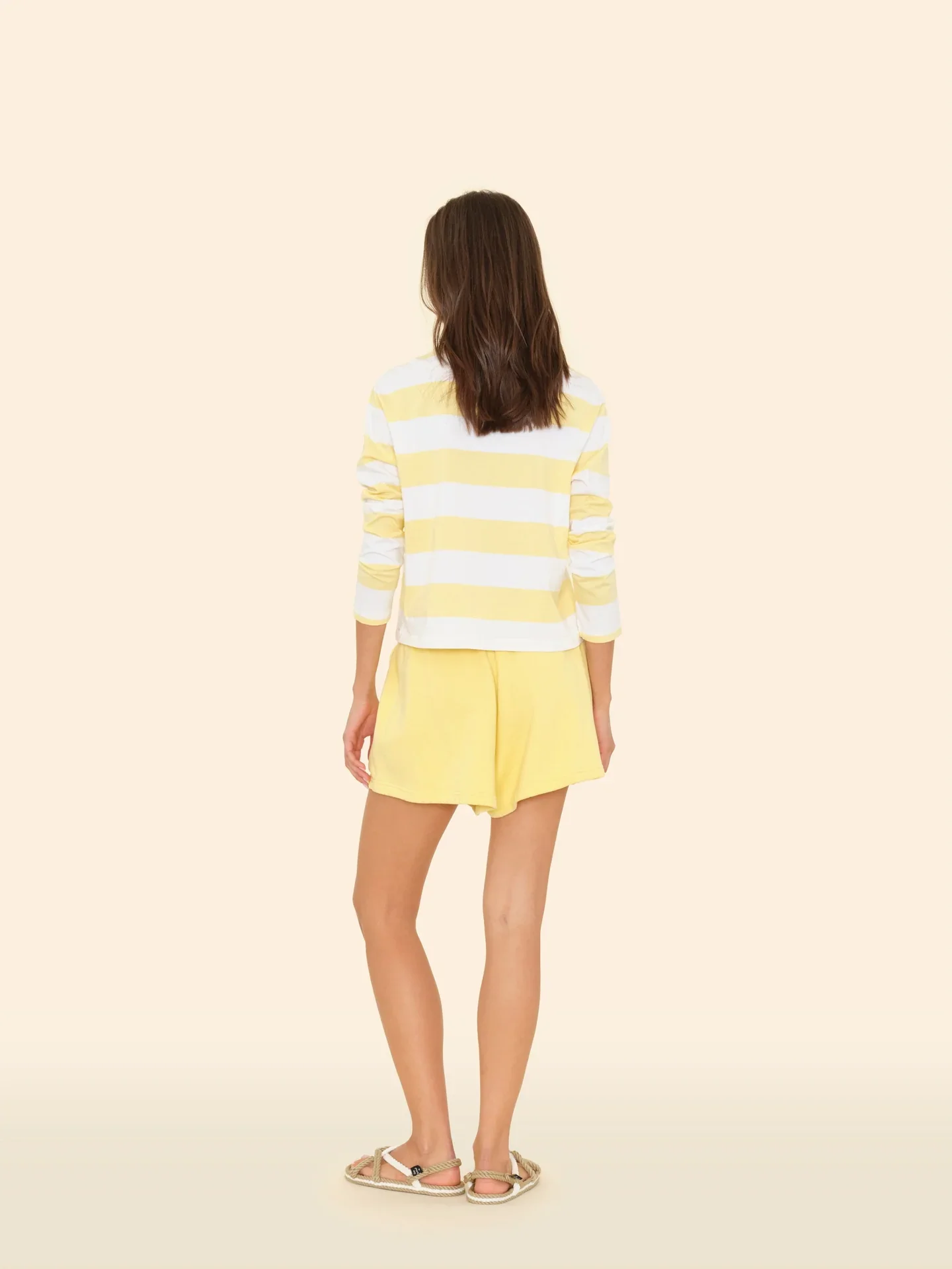 Shayne Sweatshort Canary Yellow (Final Sale) - Image 2