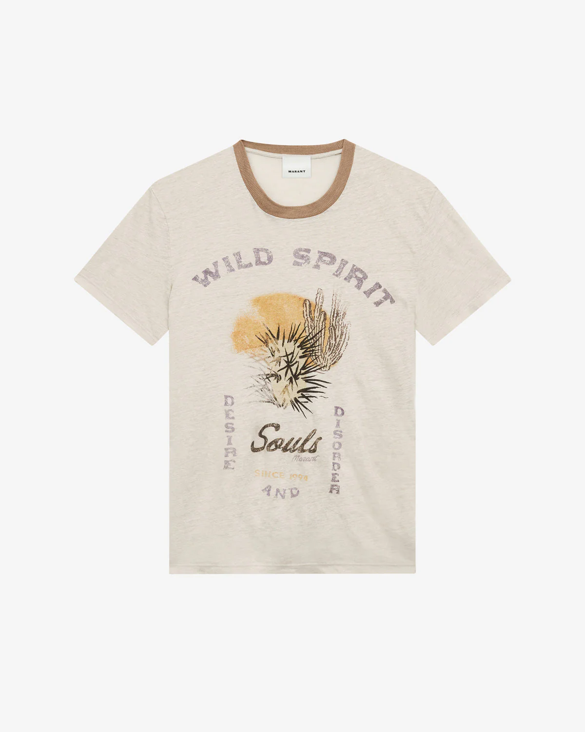 Honore T-Shirt Ecru-Sand (Final Sale) - Image 4