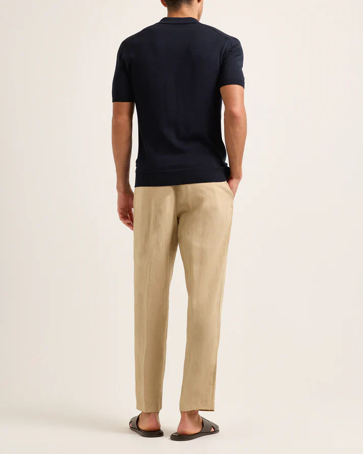 Horton 2-Tone Jacquard Polo - Image 3
