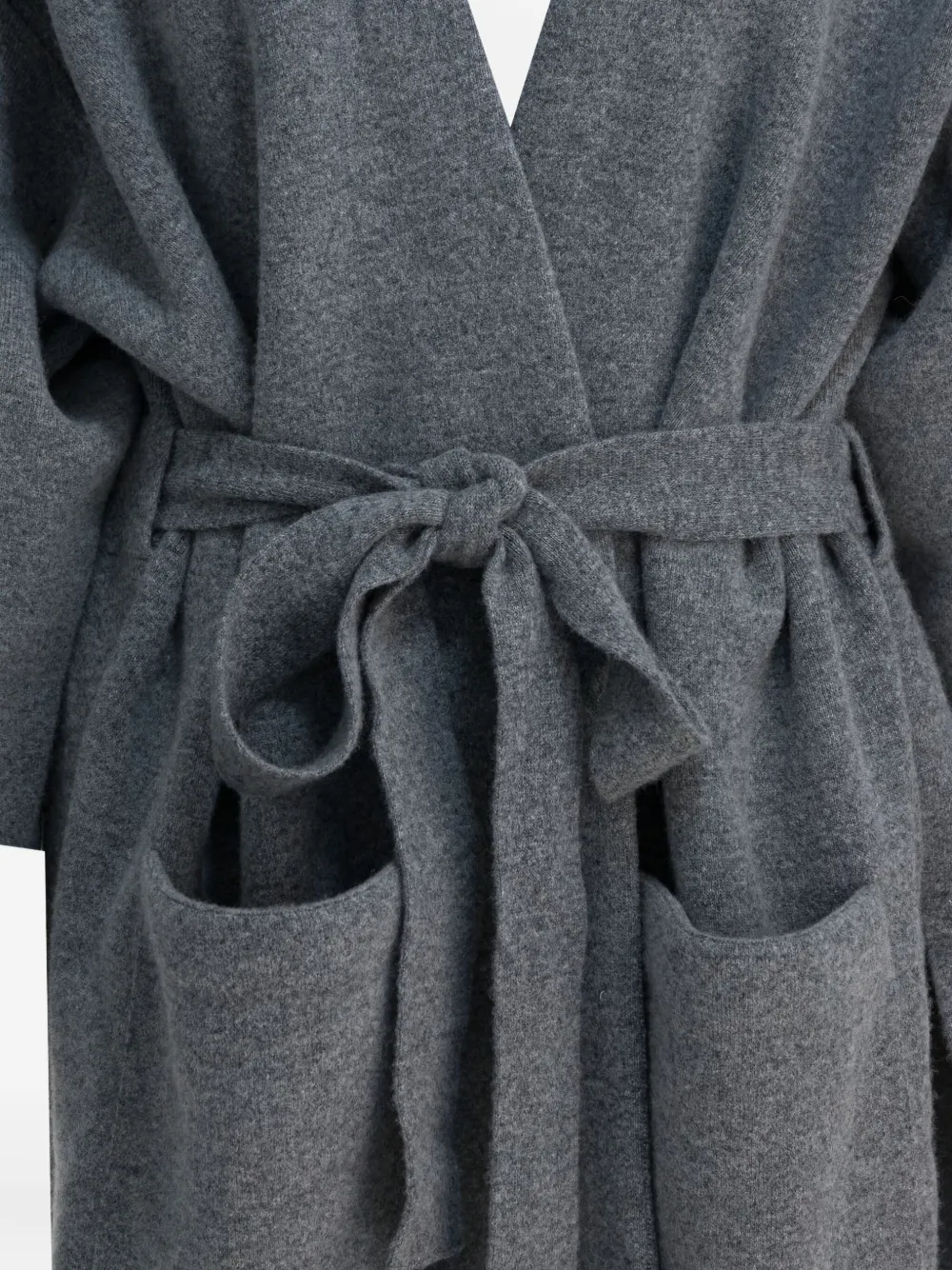 Isabella Kimono Coat Grey - Image 2