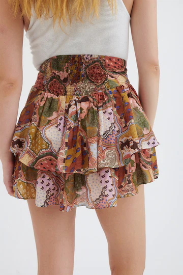 Jag Skirt Soumy Olive (Final Sale) - Image 2