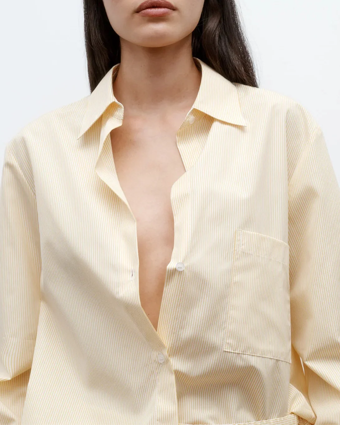 Next Morning Shirt In Cotton Banker Stripe - Image 3
