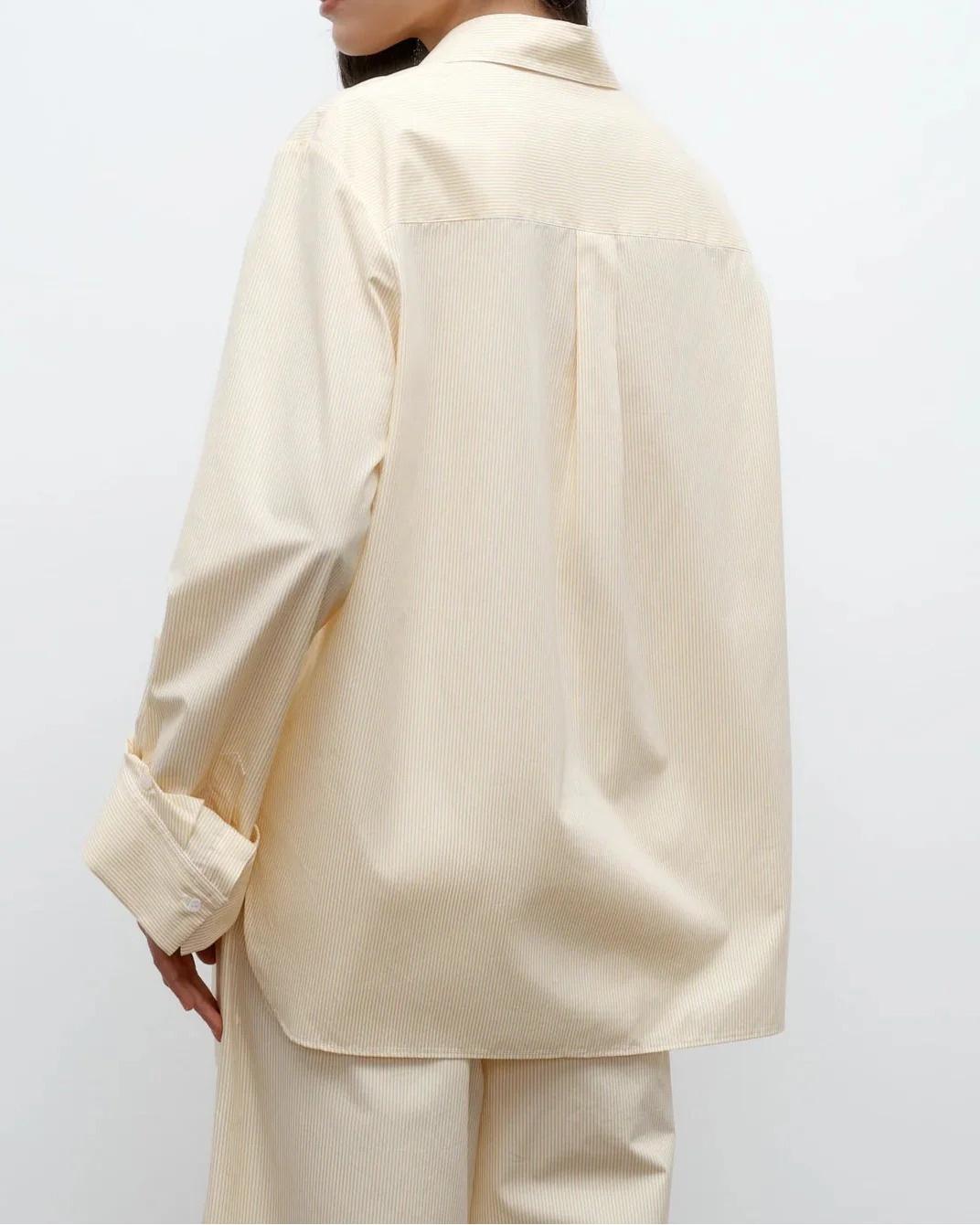 Next Morning Shirt In Cotton Banker Stripe - Image 5