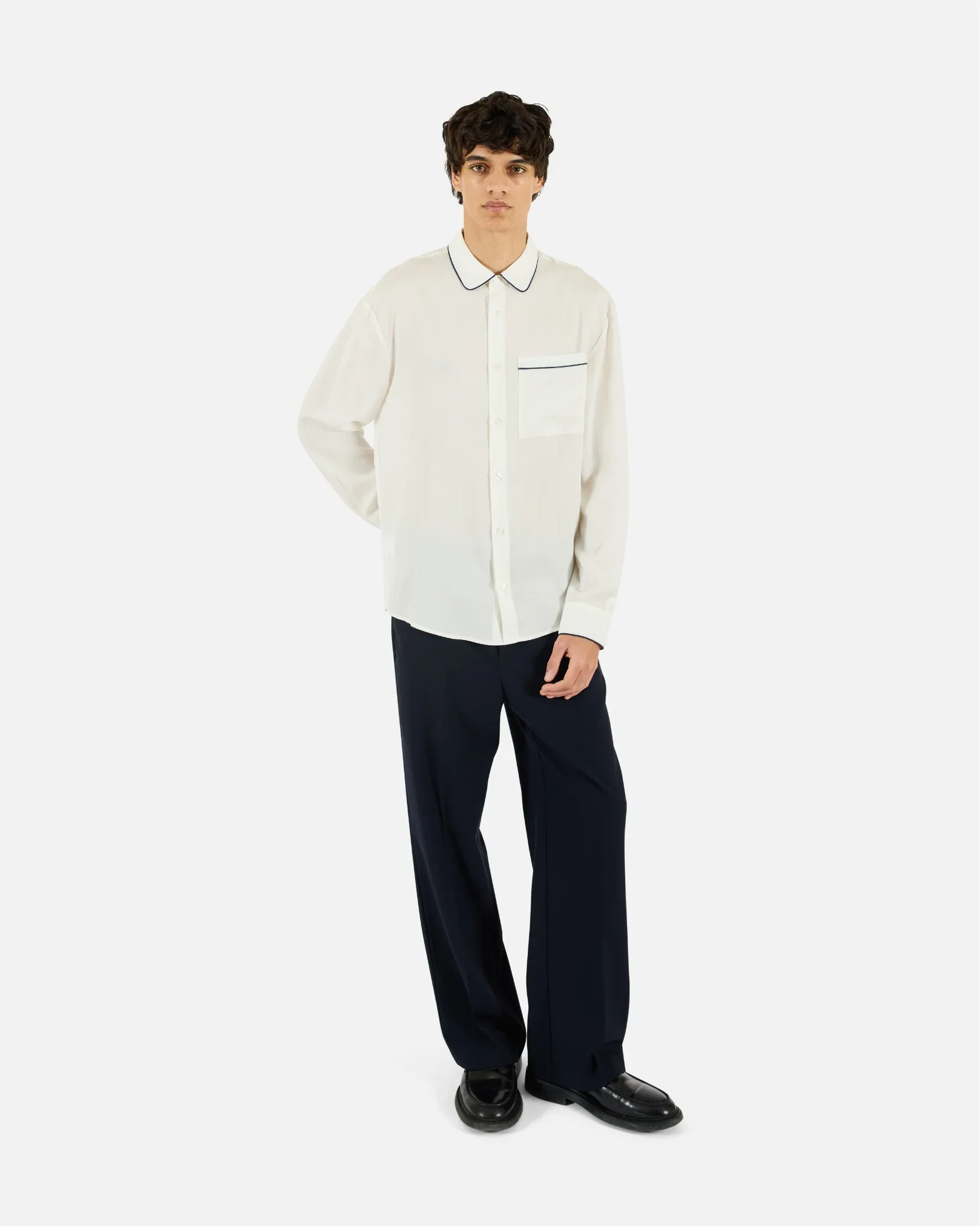 Jordan Piping Shirt White - Image 2