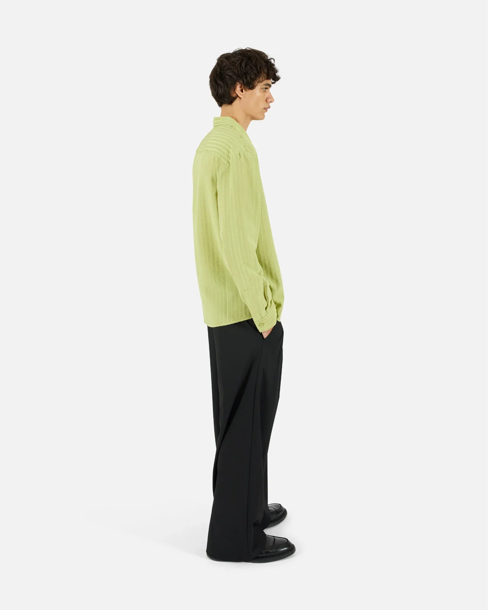 Jordan Striped Wrinkle Shirt Butterfly - Image 3