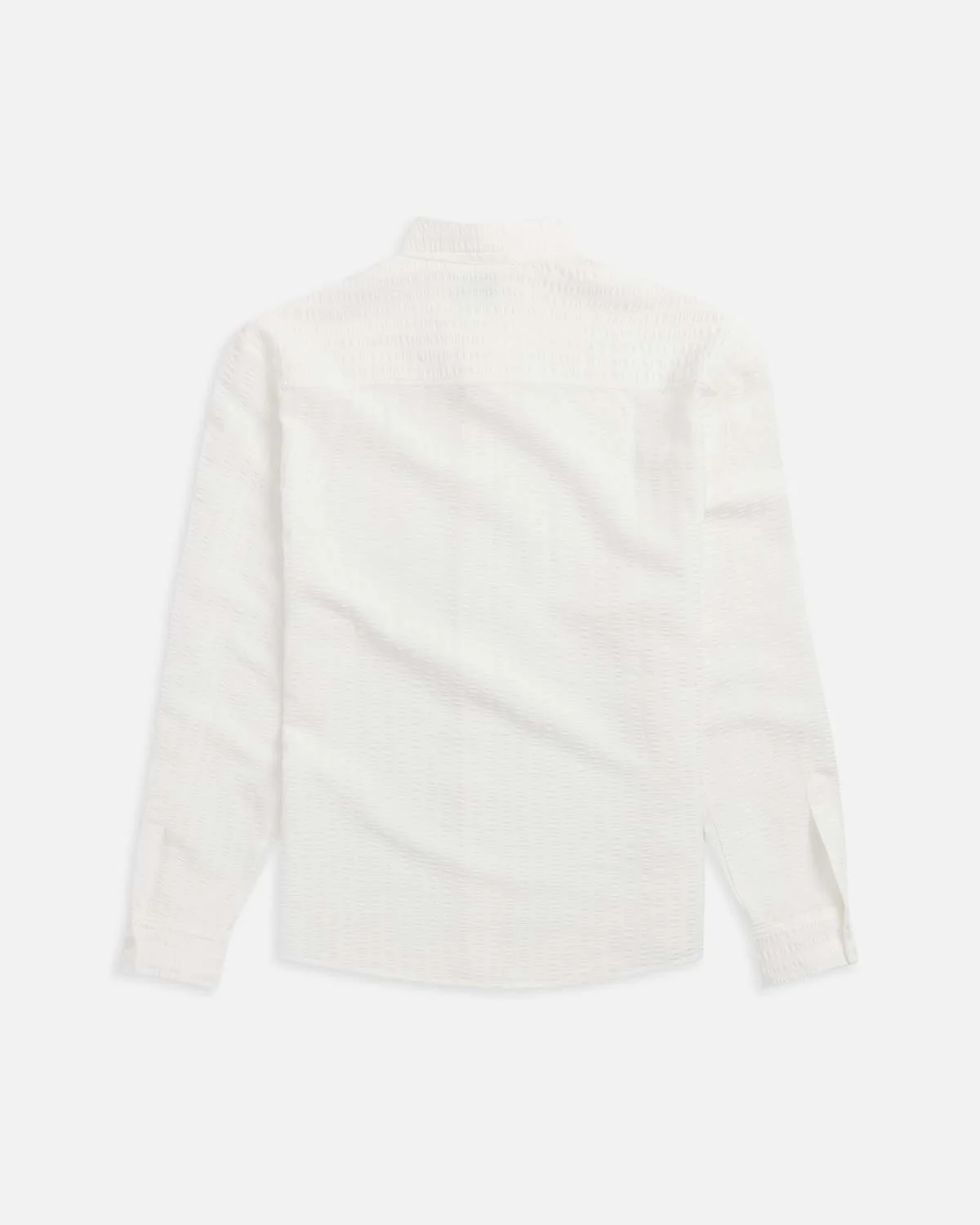 Jordan Striped Wrinkle Shirt White - Image 2