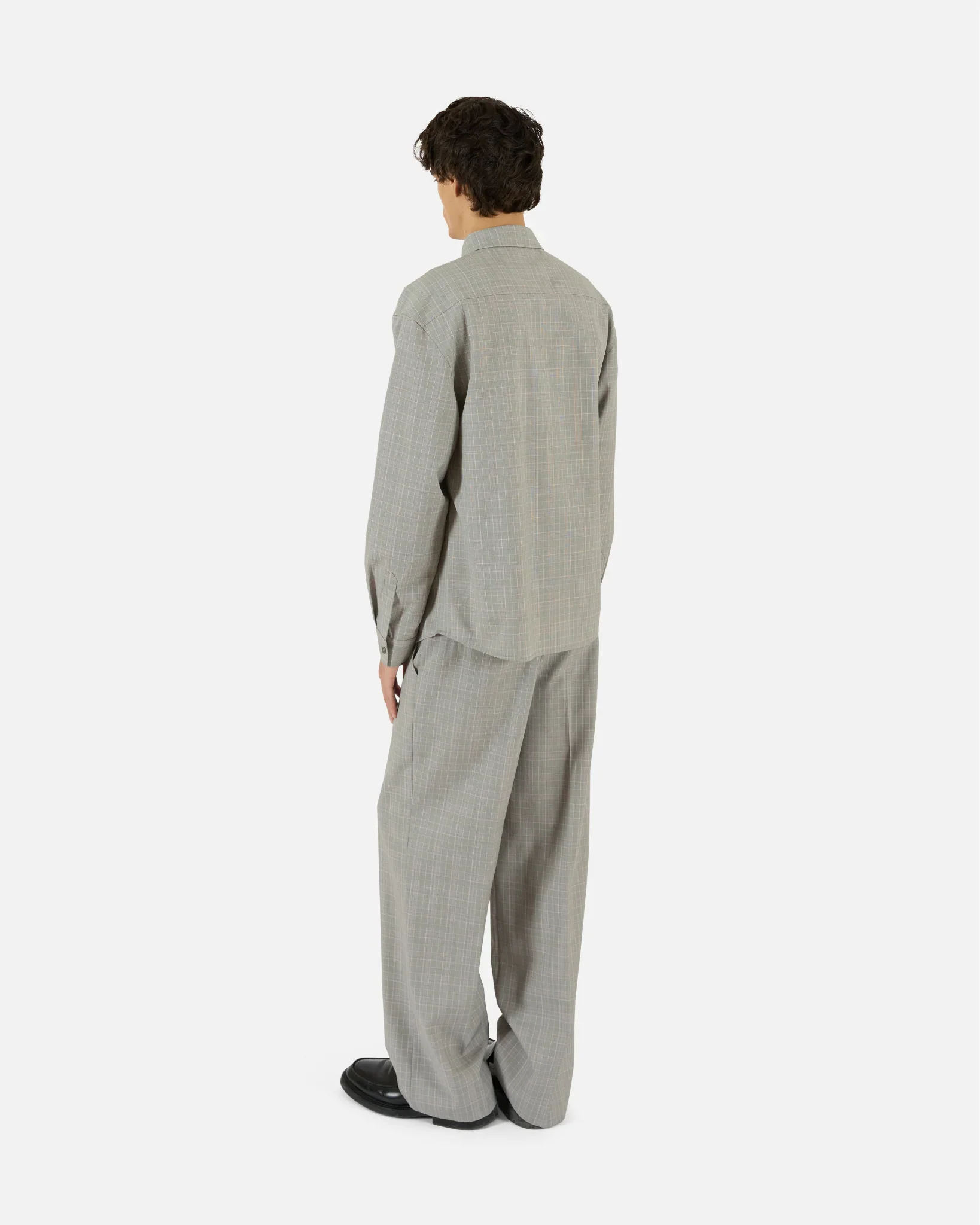 Jordan Wool Plaid Shirt - Image 3