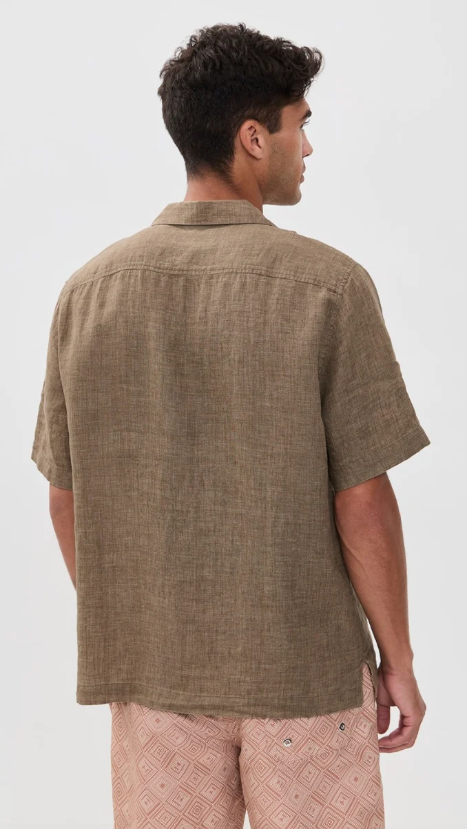 Angelo Linen Shirt SS - Image 2