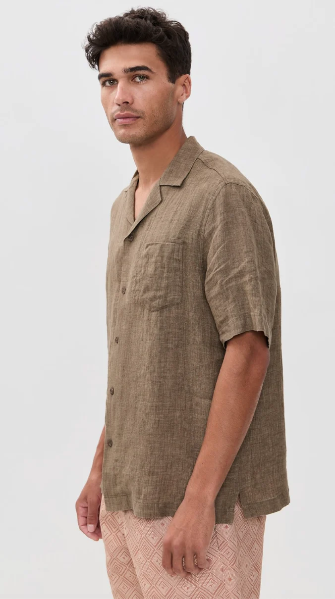 Angelo Linen Shirt SS - Image 3
