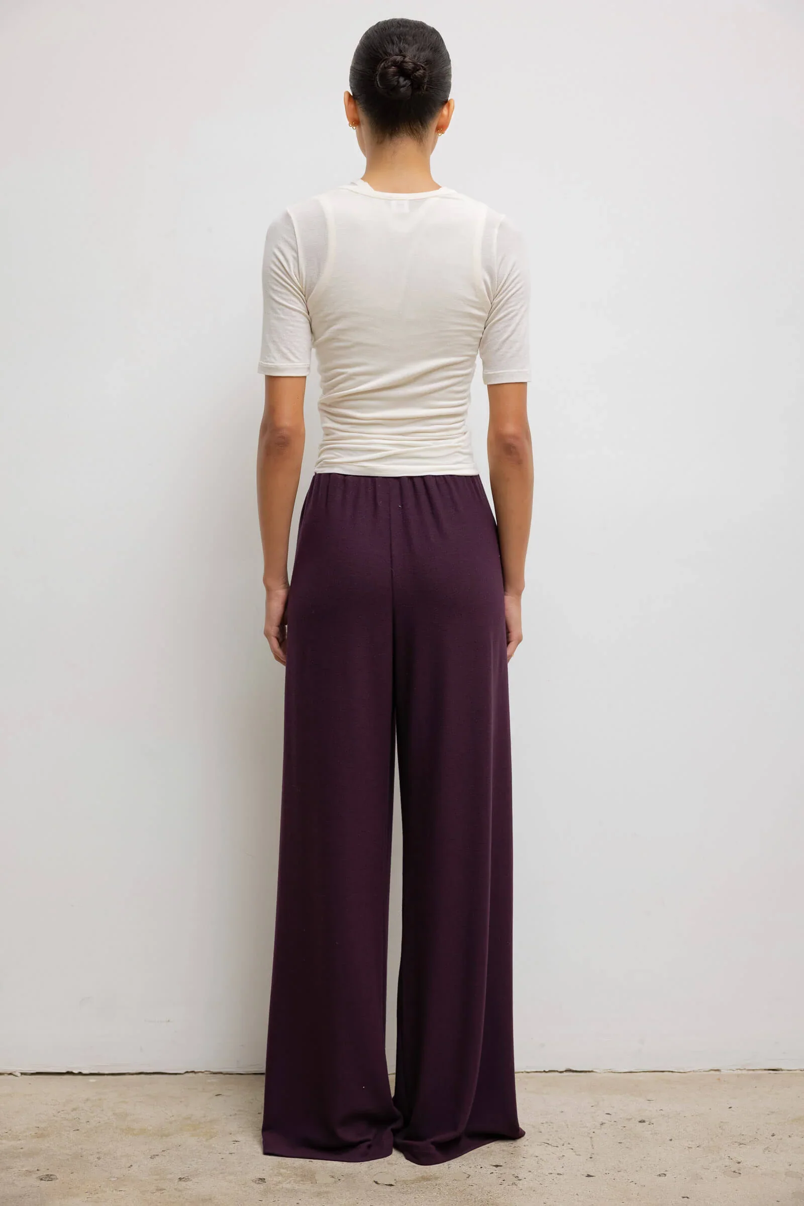 Julien Mid Sleeve Tee in Cream - Image 5