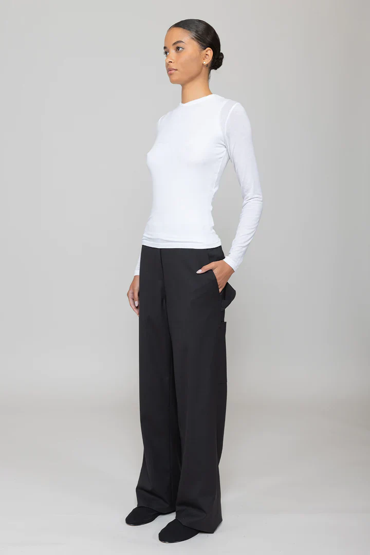 Julien Slim Fit Long Sleeve Tee - Image 2
