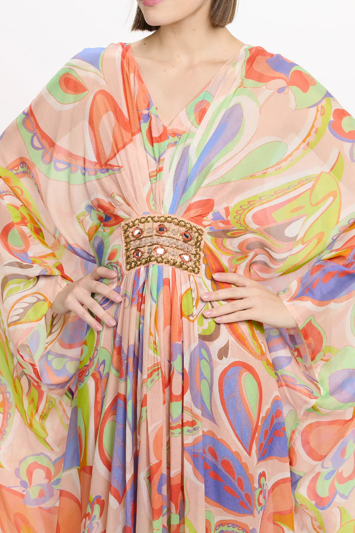 Kaftan Varda Peach - Image 3