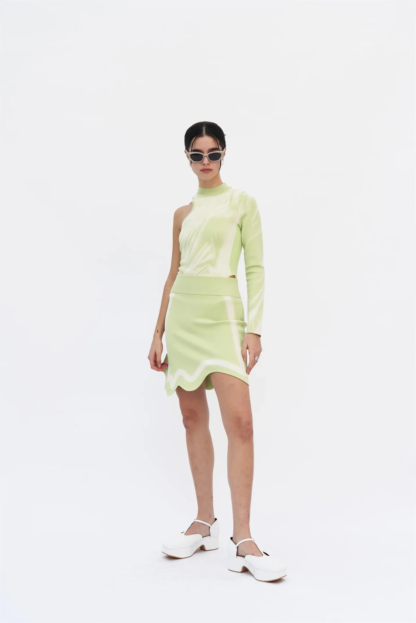 Katie Wavy Mini Skirt (Final Sale) - Image 2