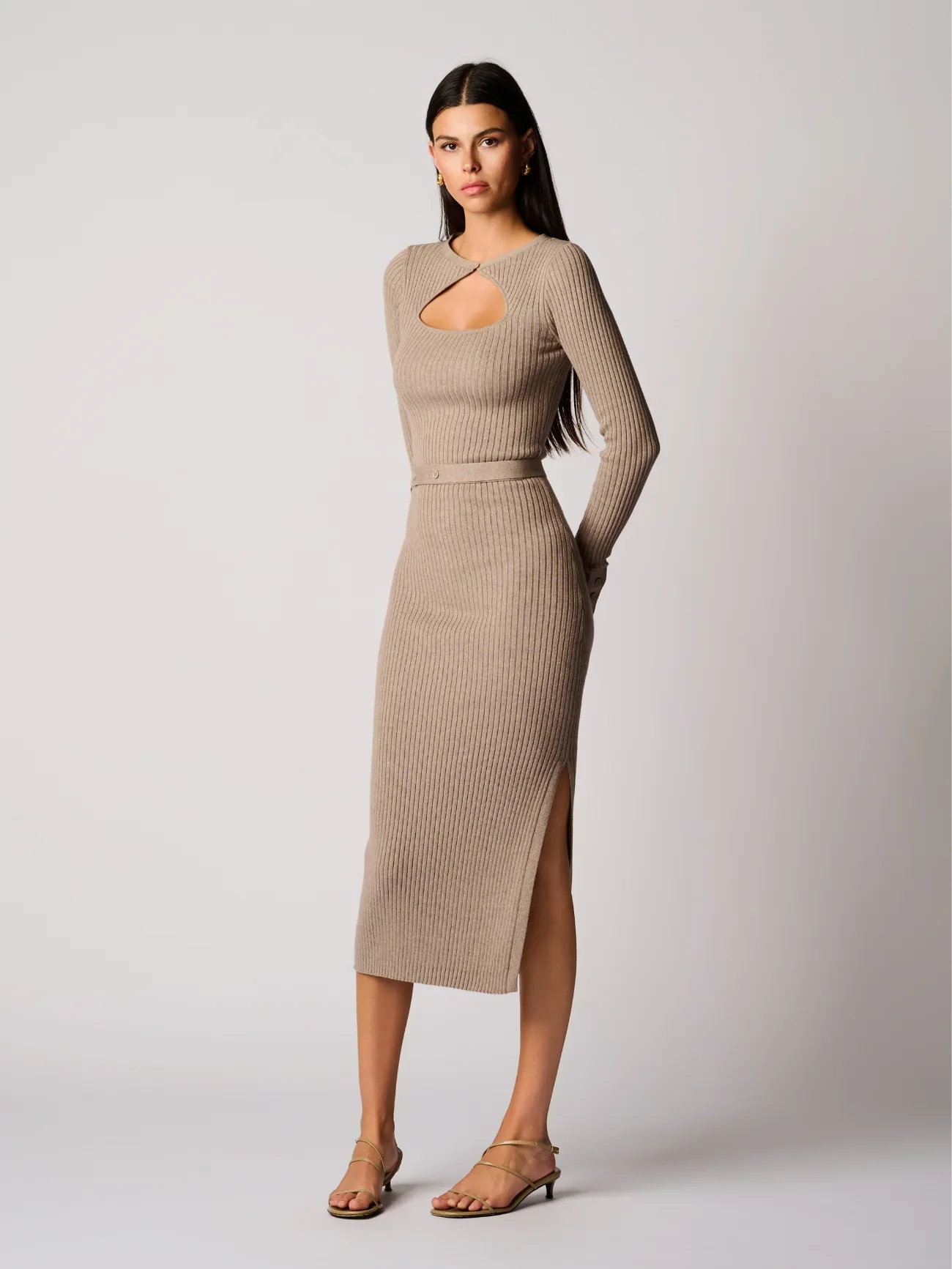 Asher Dress Stone Melange - Image 2