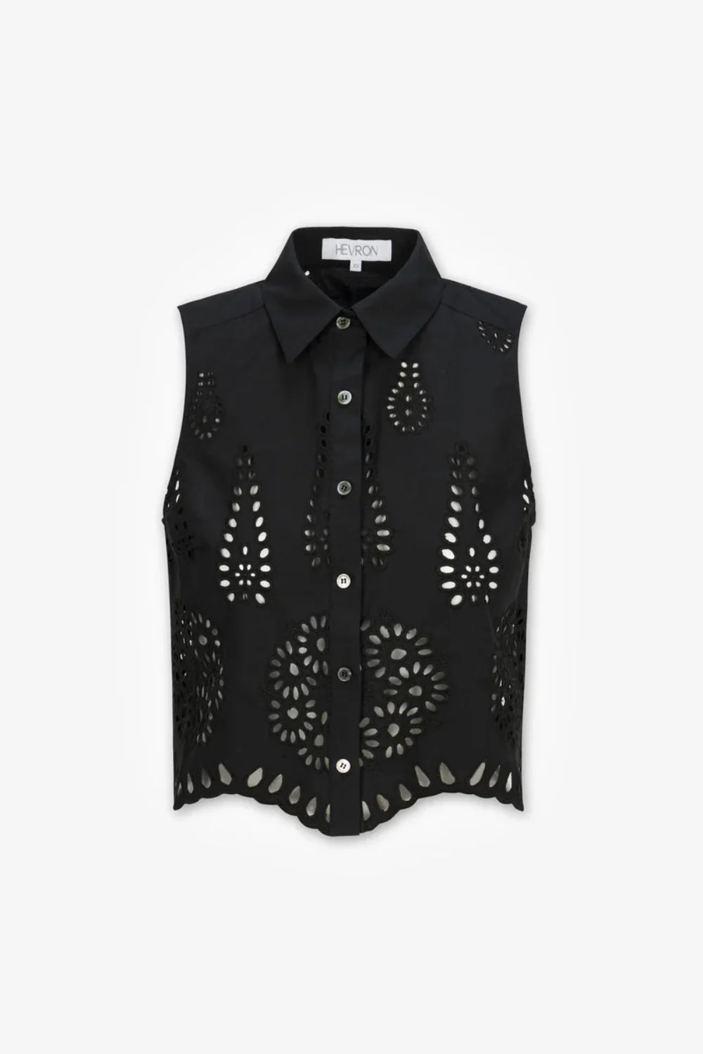 Katja Top Eyelet Black - Image 2