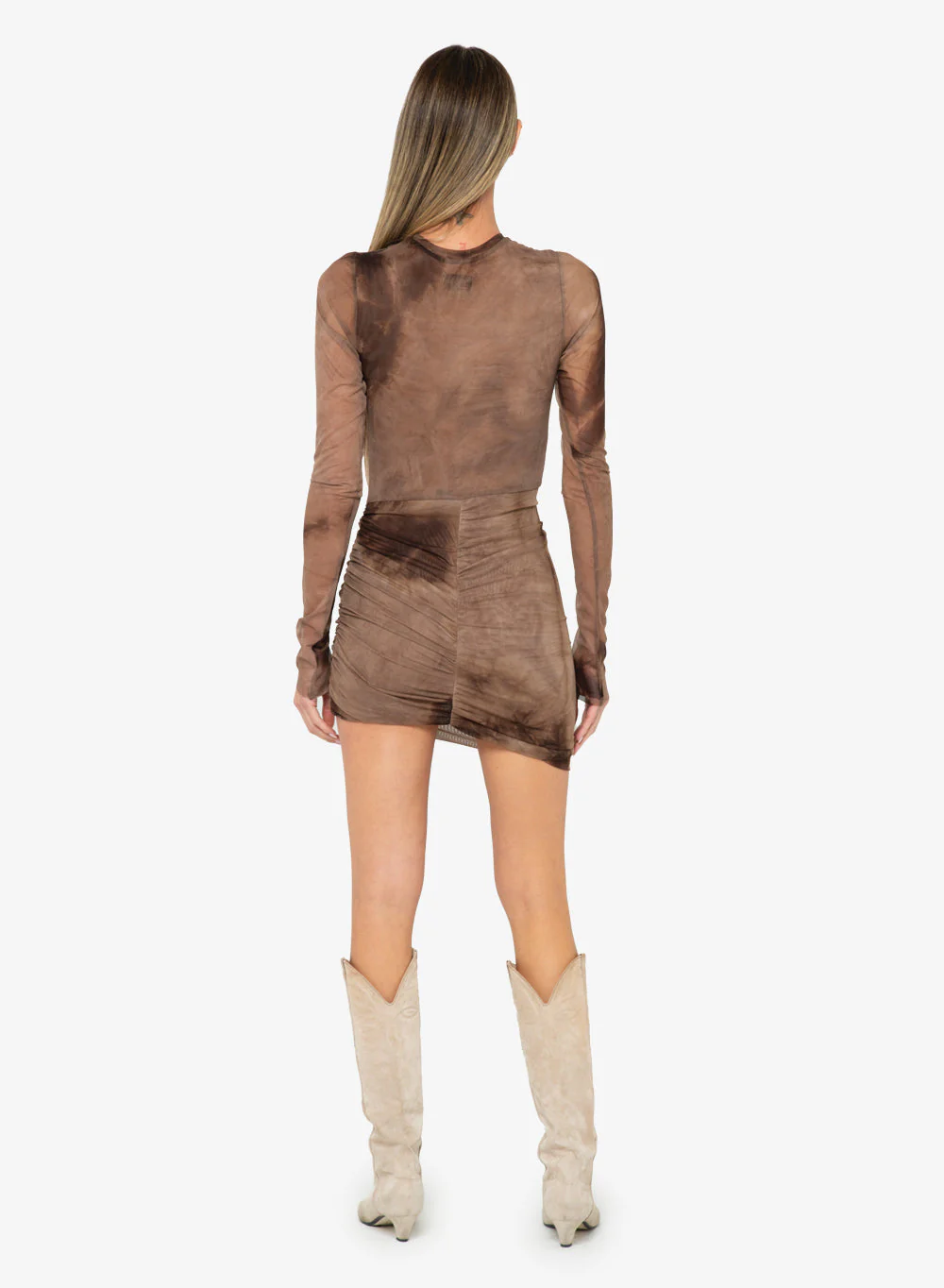 Kennedy Dress Brown (Final Sale) - Image 4