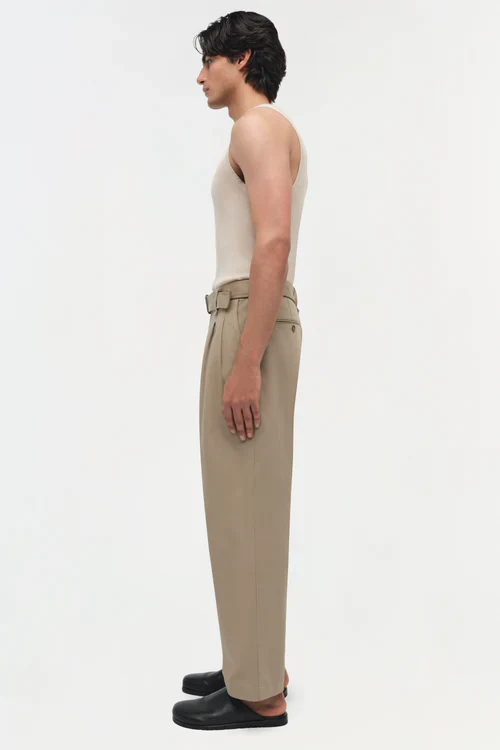 Kent Twill Pleated Pants - Image 2