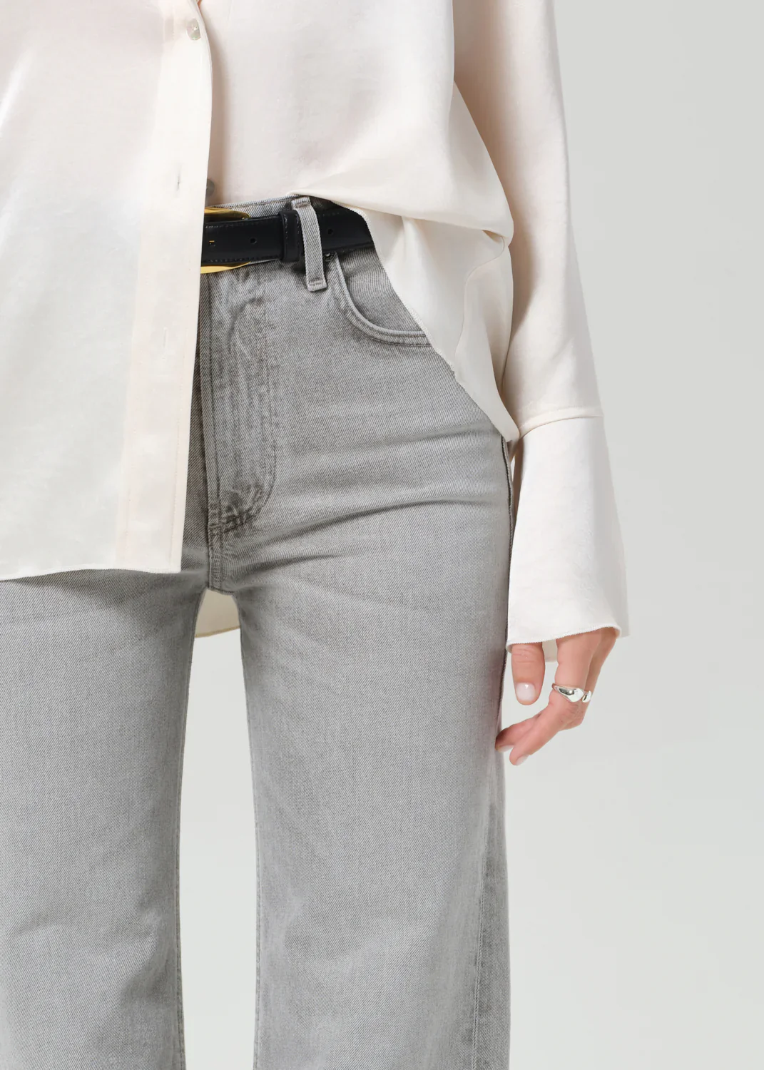Kimberly 70's Flare Quartz Grey - Image 6