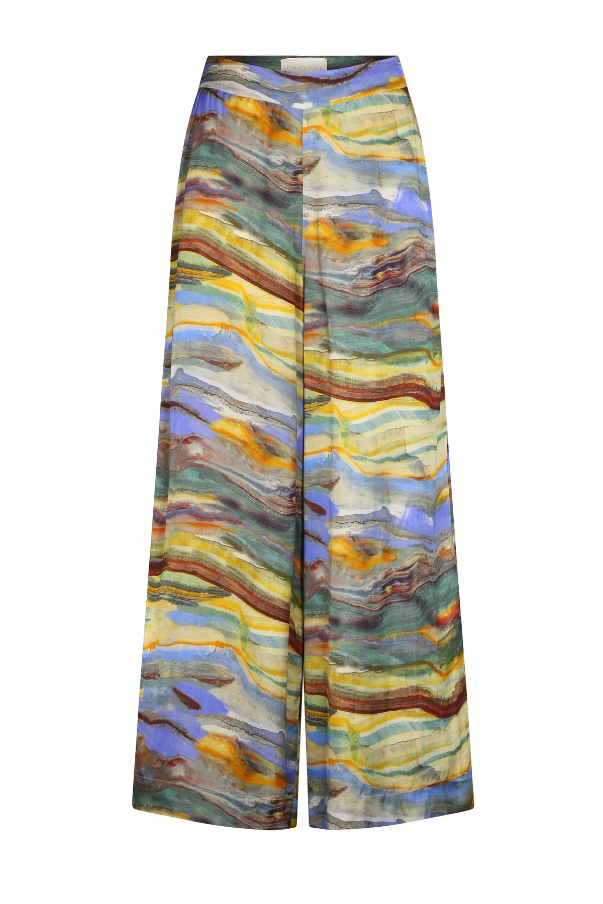Palazzo Pant Emerald Marble - Image 3