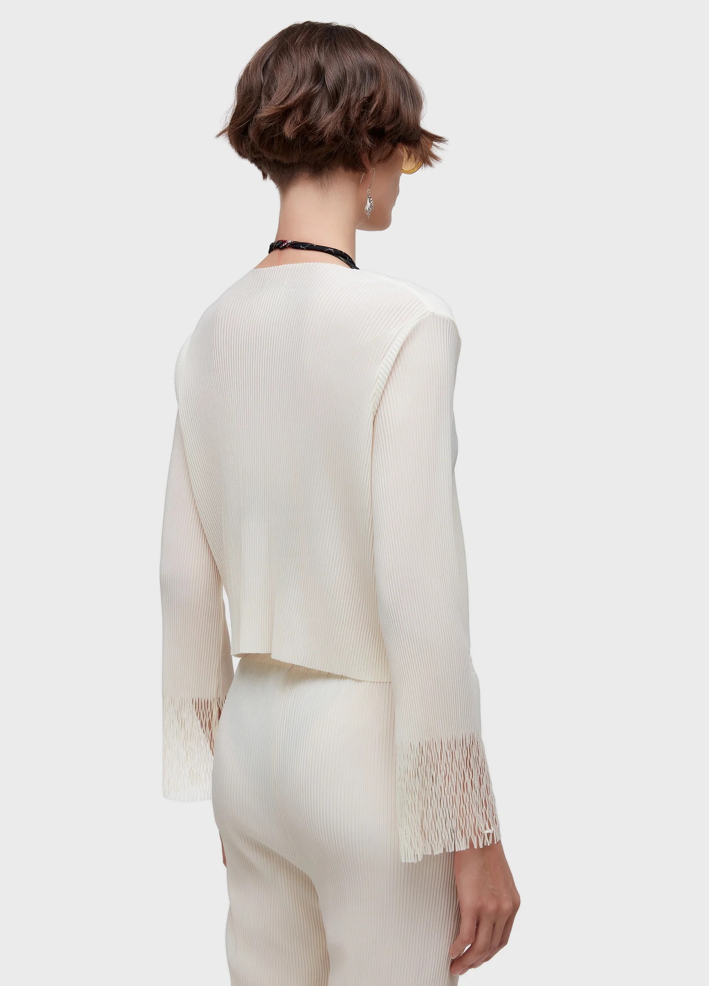 Plisse Cardigan - Image 4