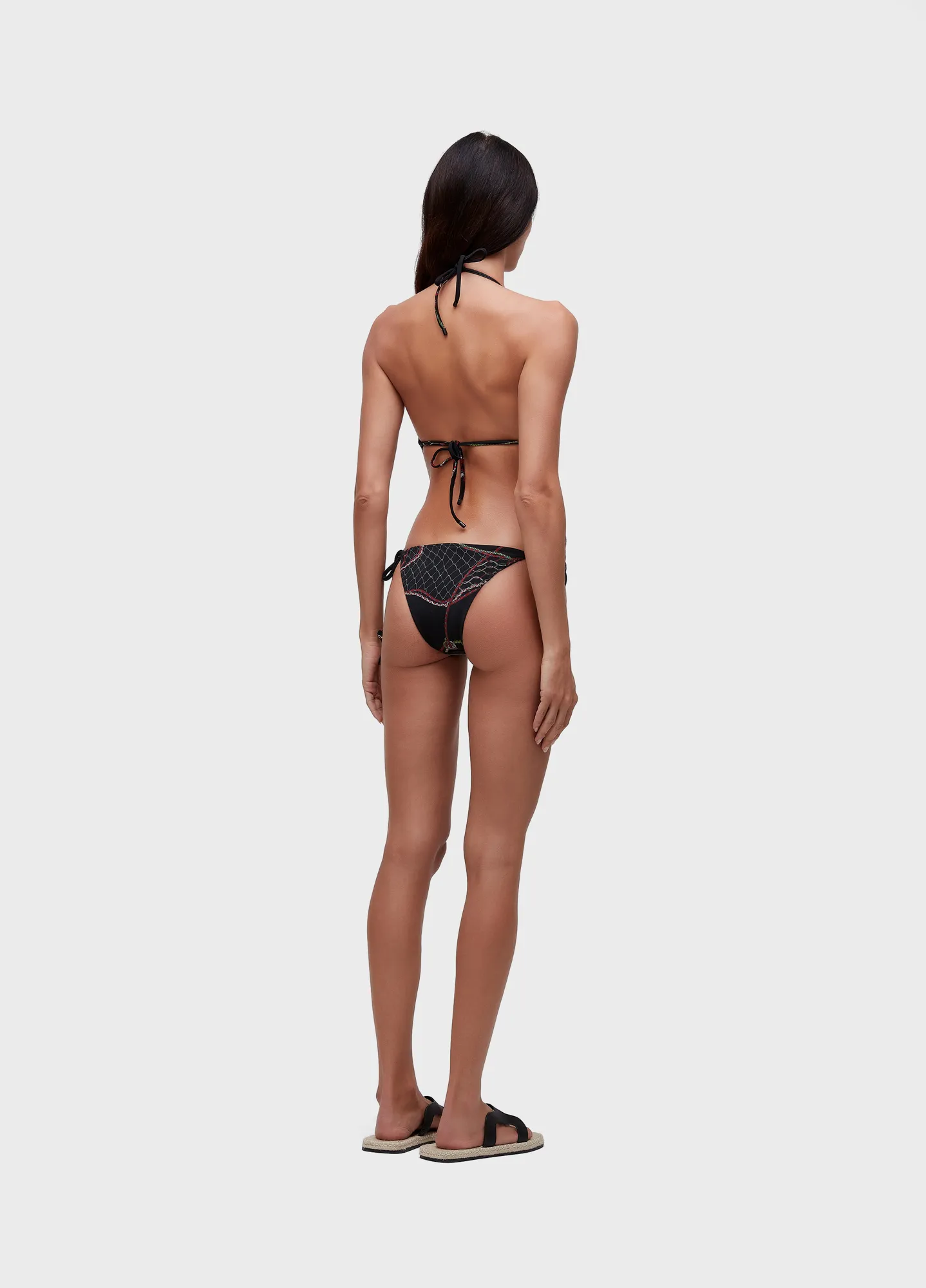 Knot Halter Swimsuit - Image 3
