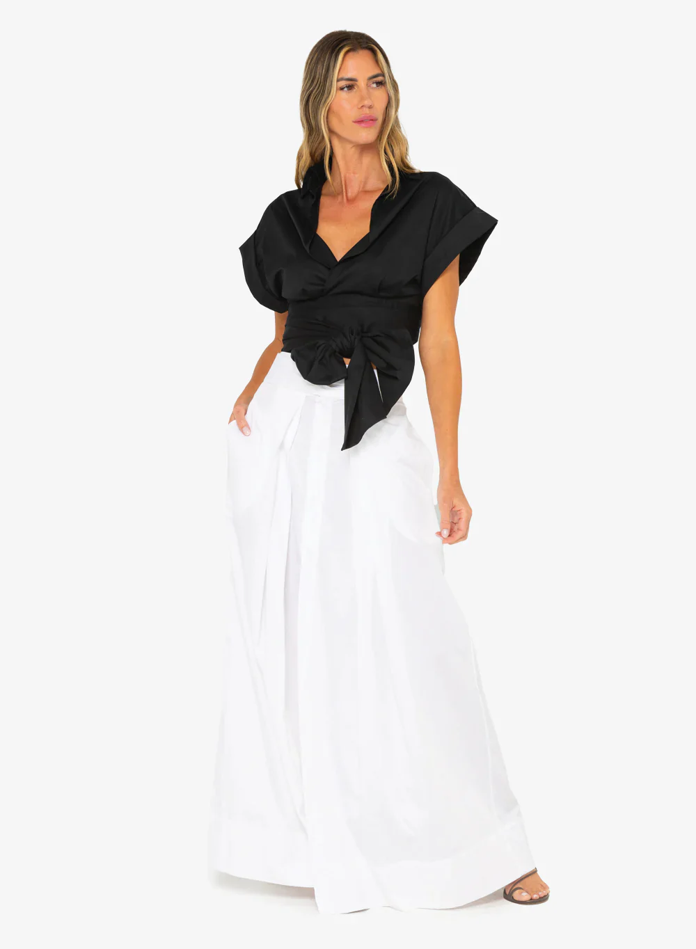 Kora Black Sateen - Image 3