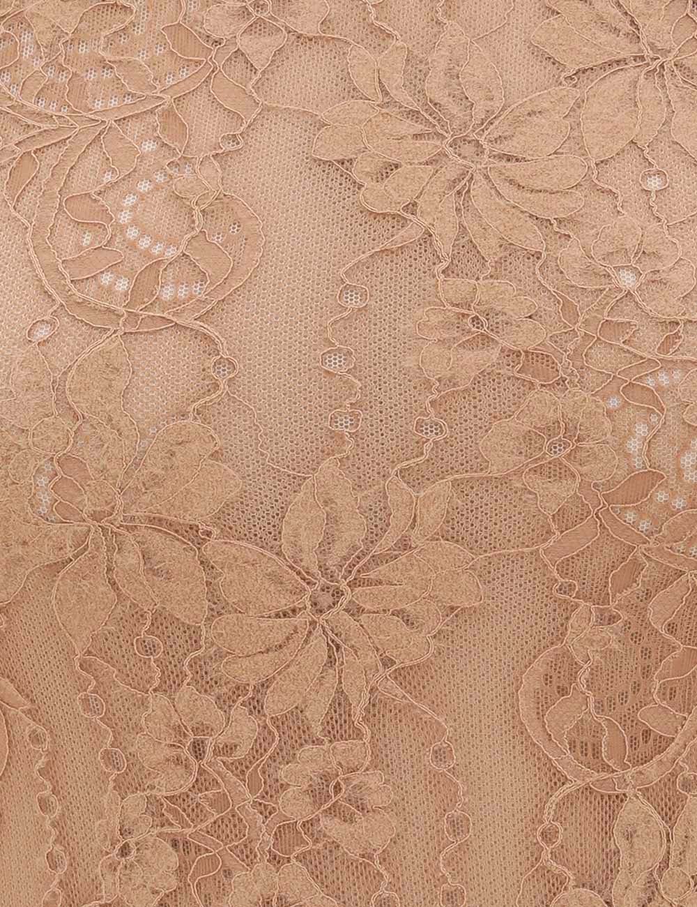 Lace Bodysuit Biscuit - Image 5