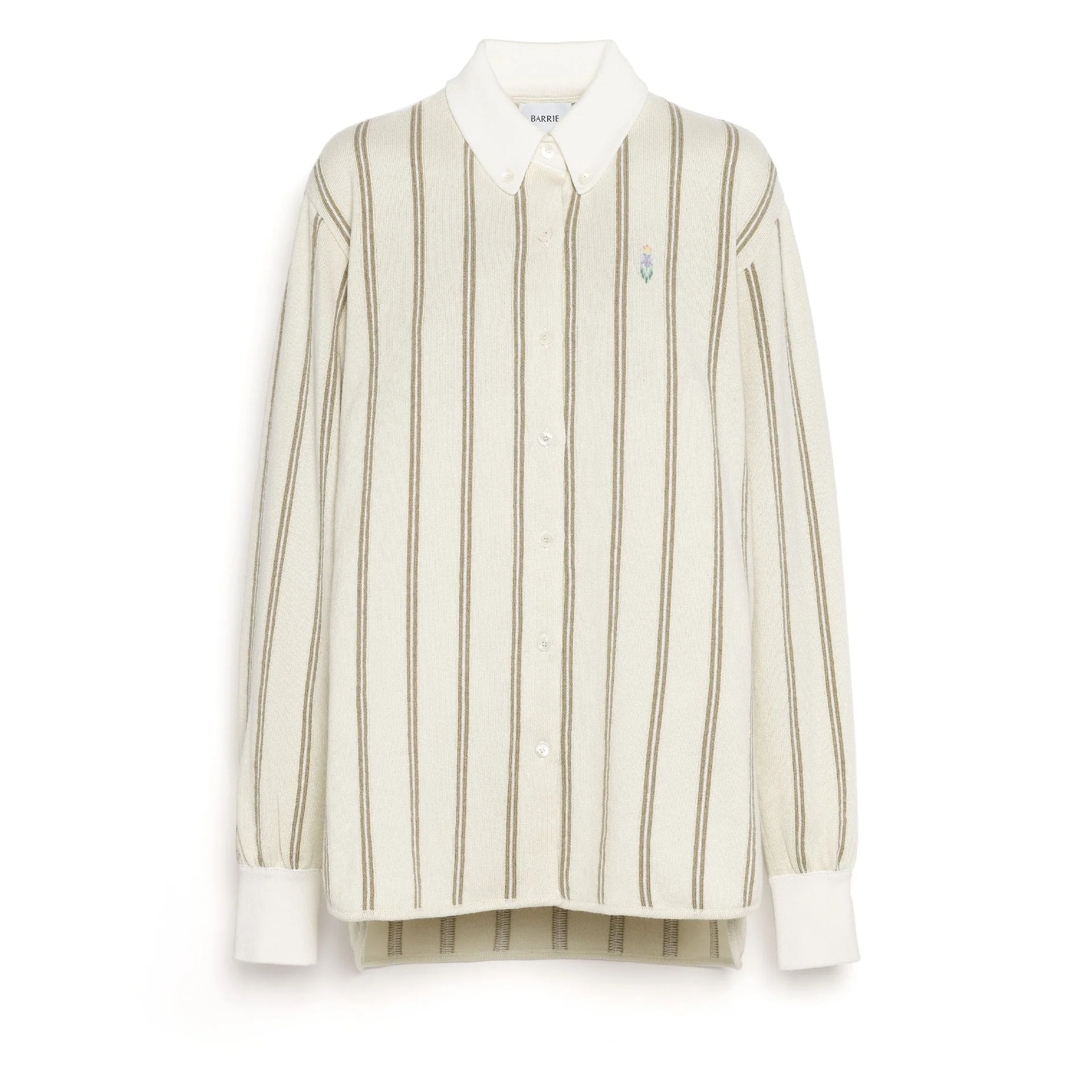 Ladies LS Shirt Oxford Wide Stripe (Final Sale) - Image 6