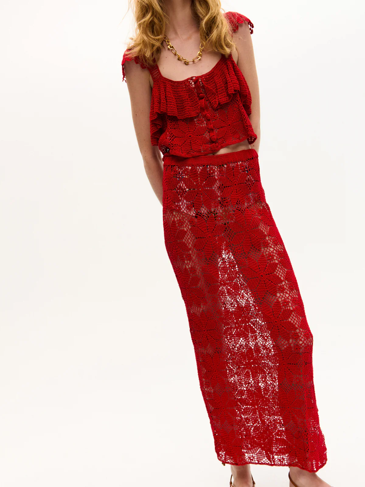 Lela Skirt Red - Image 4