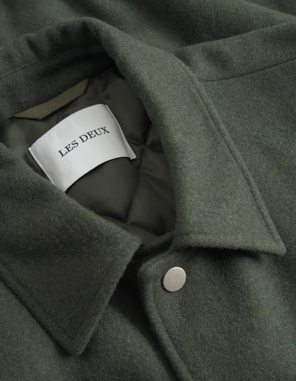 Les Deux Varsity Wool Jacket - Image 5