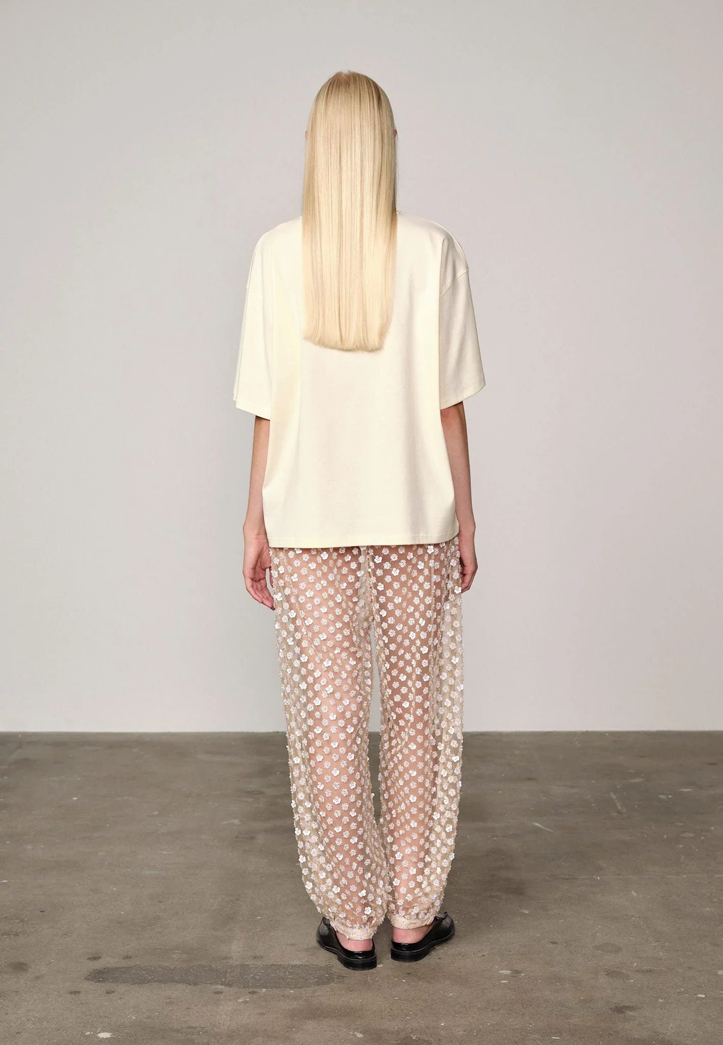Nya Pants Embroidered Mesh - Image 3