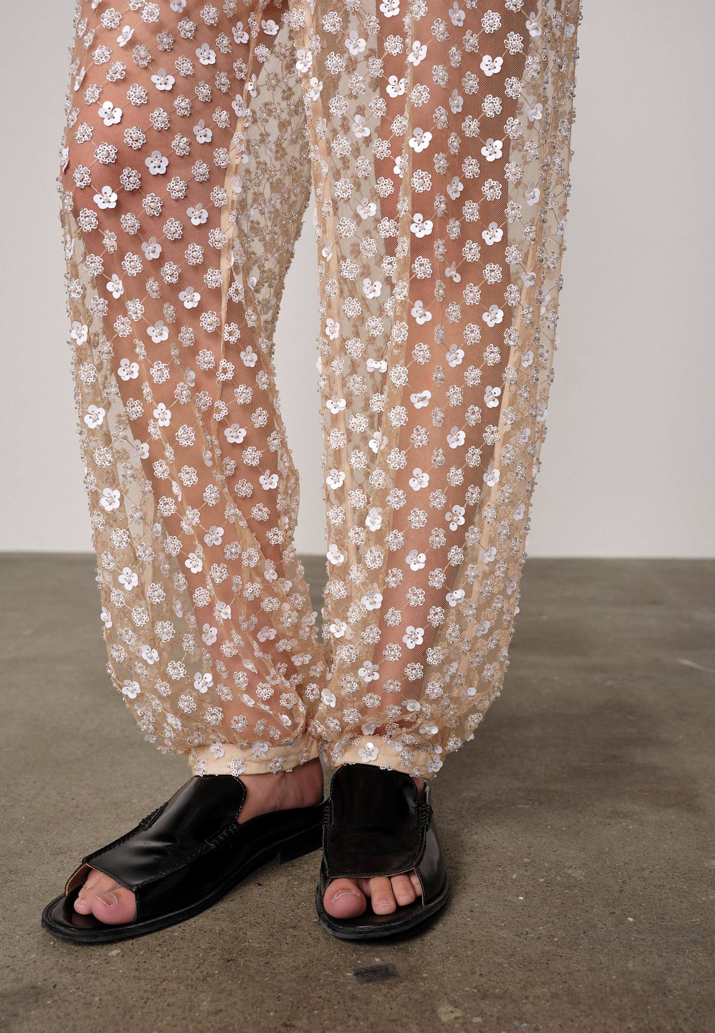 Nya Pants Embroidered Mesh - Image 4