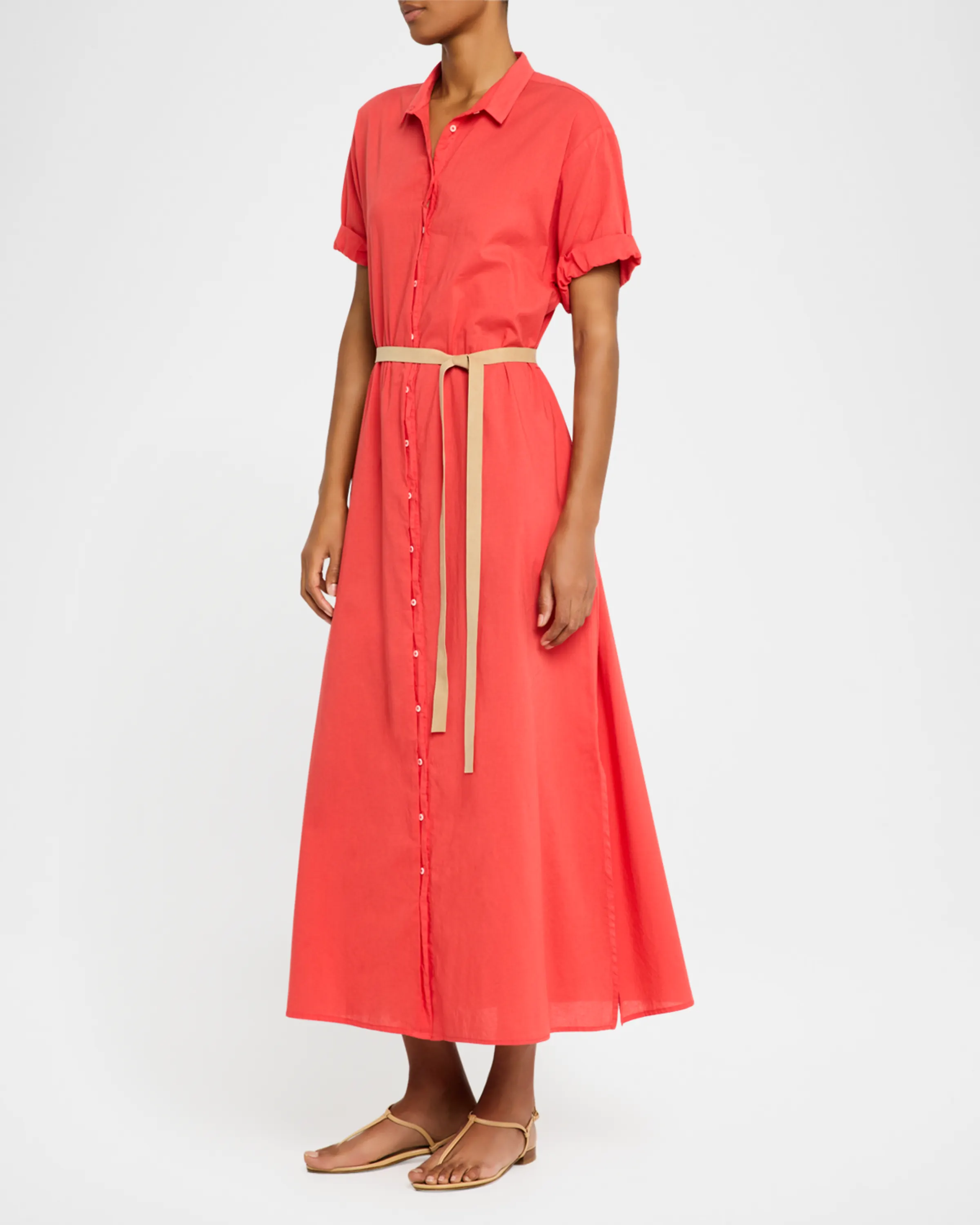Linnet Dress Clambake Red (Final Sale) - Image 2