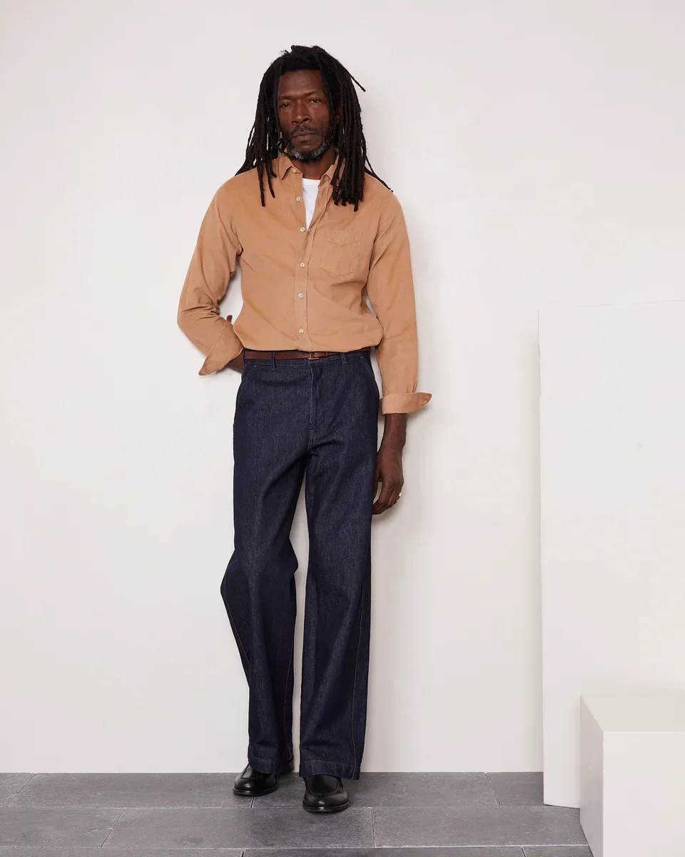 LIPP Cotton Corduroy Sepia Shirt - Image 2