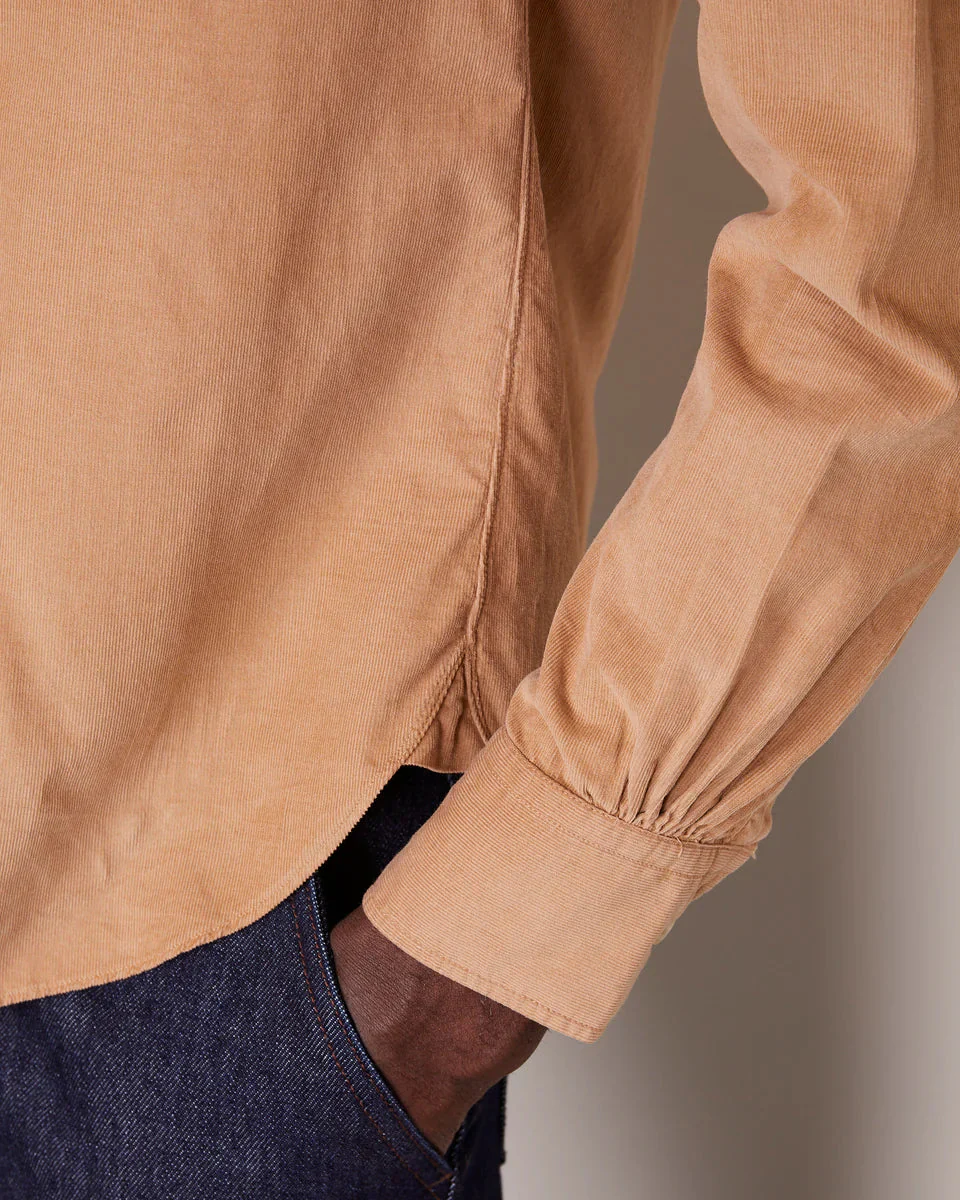LIPP Cotton Corduroy Sepia Shirt - Image 4