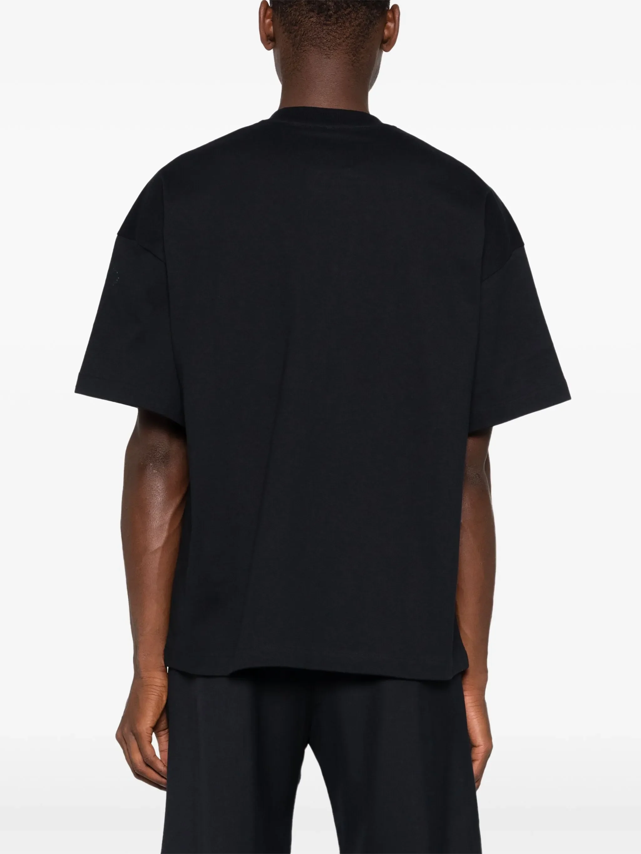 Logo T-Shirt Black on Black - Image 5