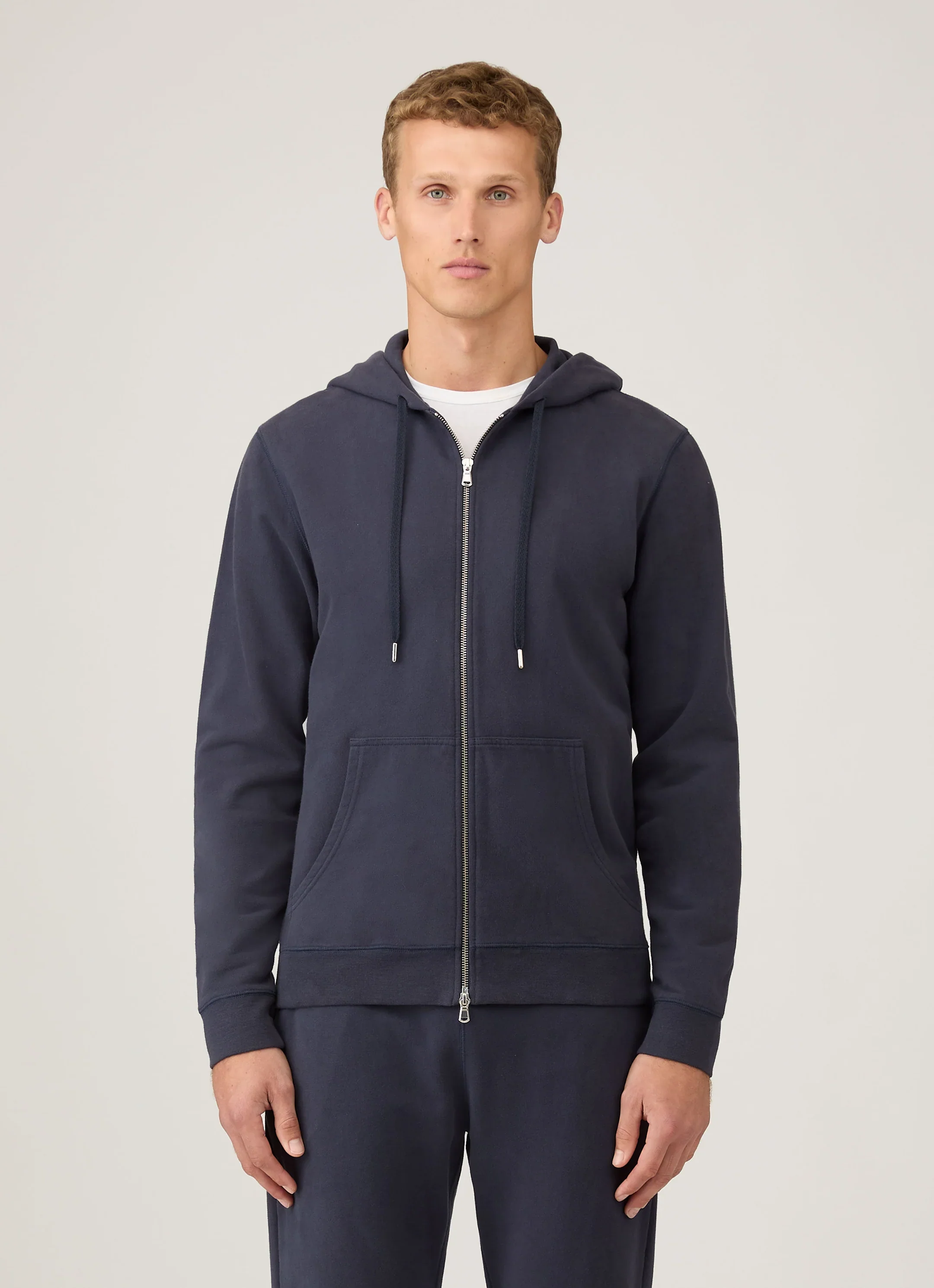 Loopback Zip Hoodie - Image 2