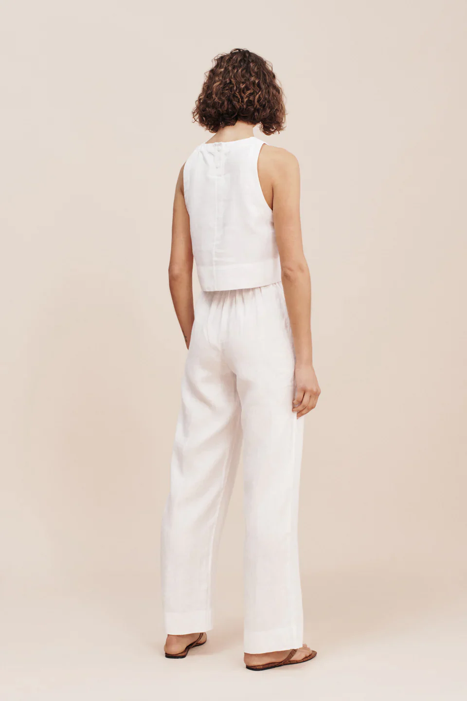 Louis Trouser Ivory - Image 2