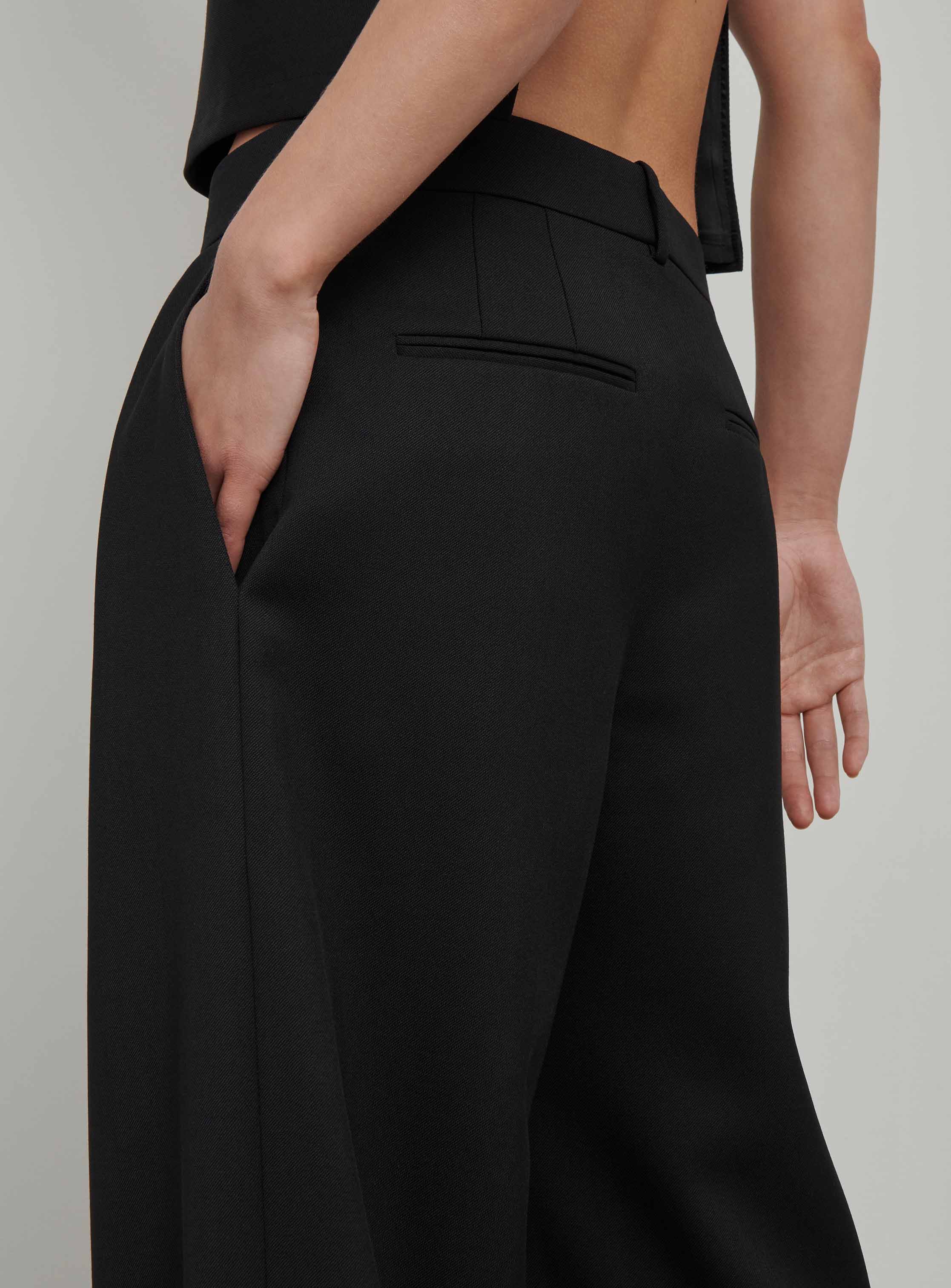 Low Rise Trouser Black - Image 5