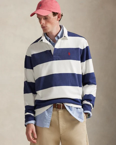 LS RUgby Dark Cobalt-Deckwash White - Image 2