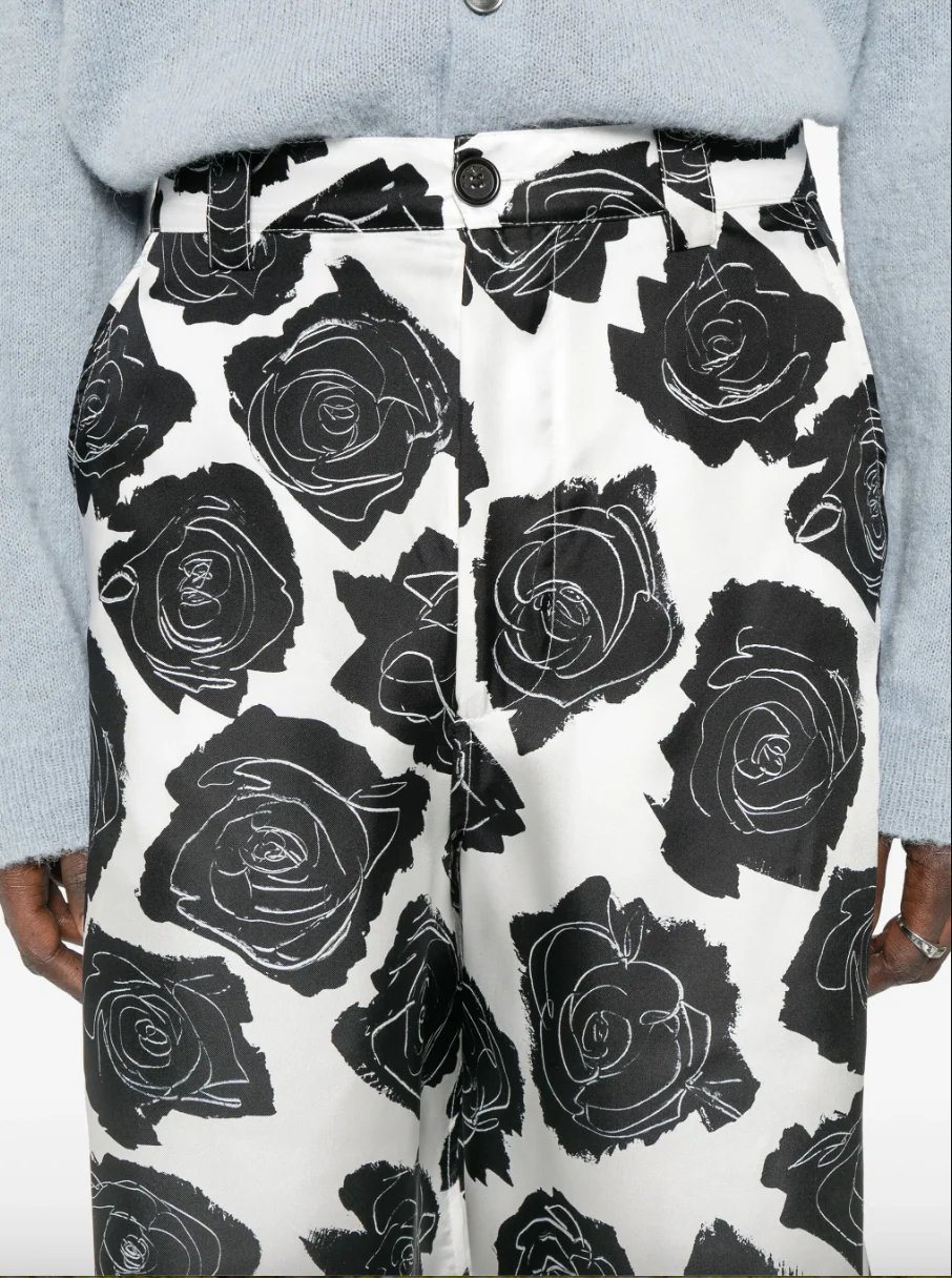 Luna Silk Twill Shorts Lily White (Final Sale) - Image 3