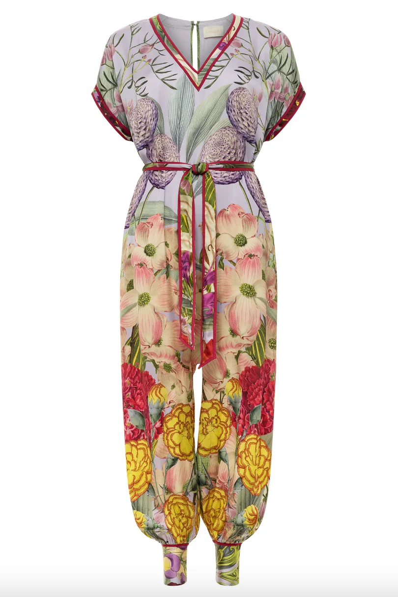 Maena Jumpsuit Floral Lilac (Final Sale)* - Image 2