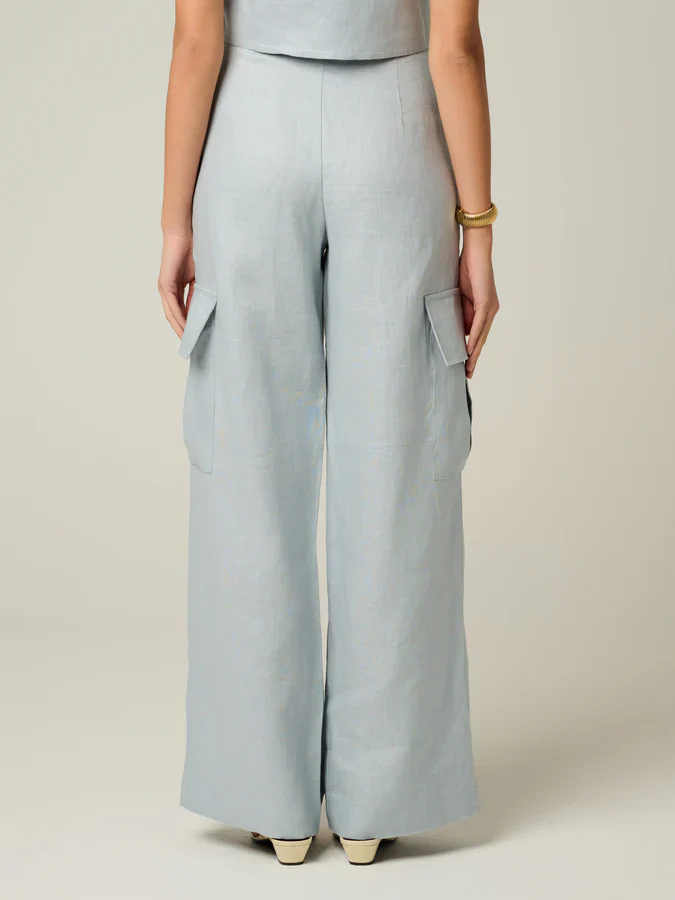 Maggie Pant Dusty Blue Pant (Final Sale) - Image 3