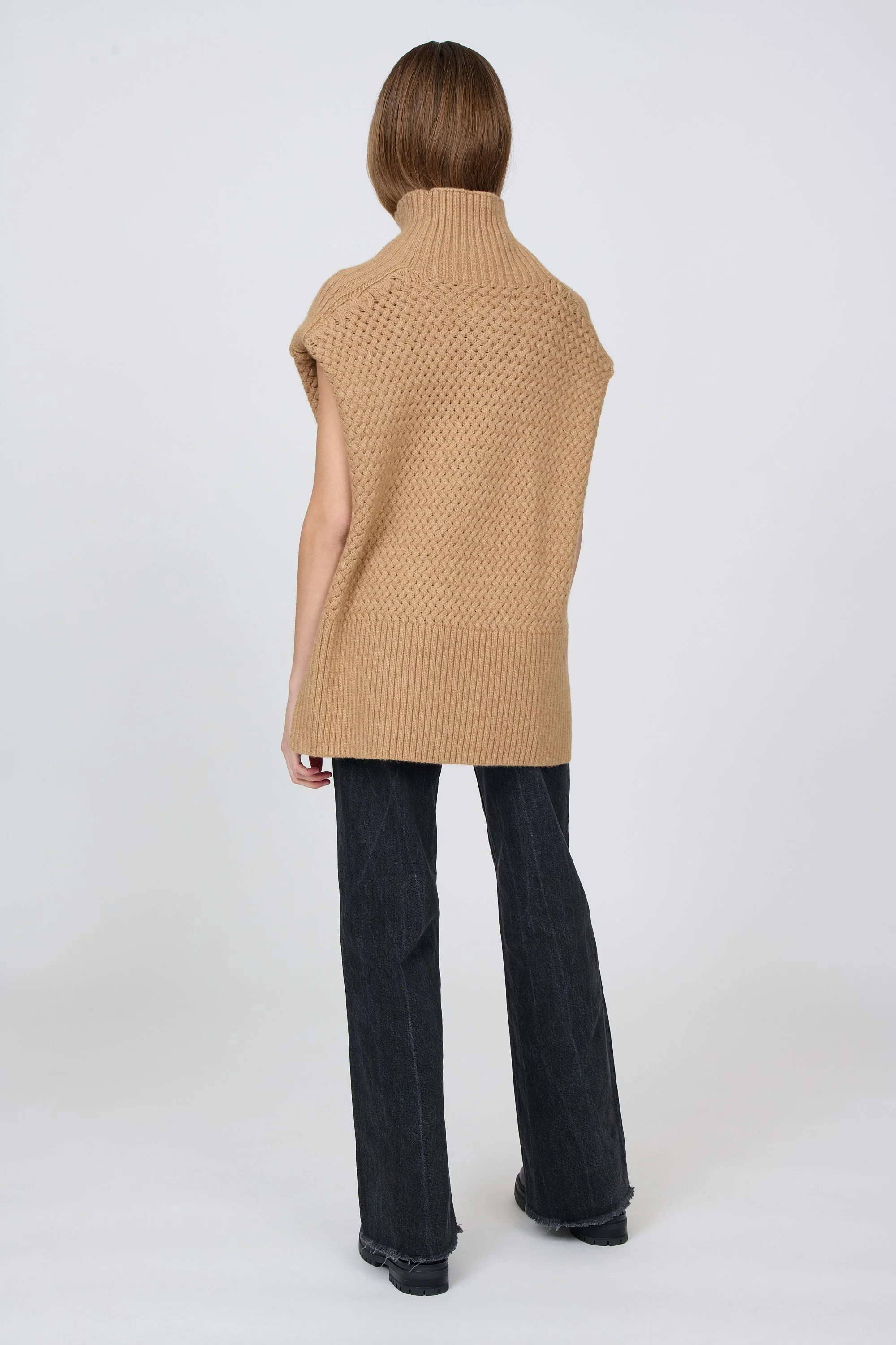 Marbella Sweater Camel - Image 4